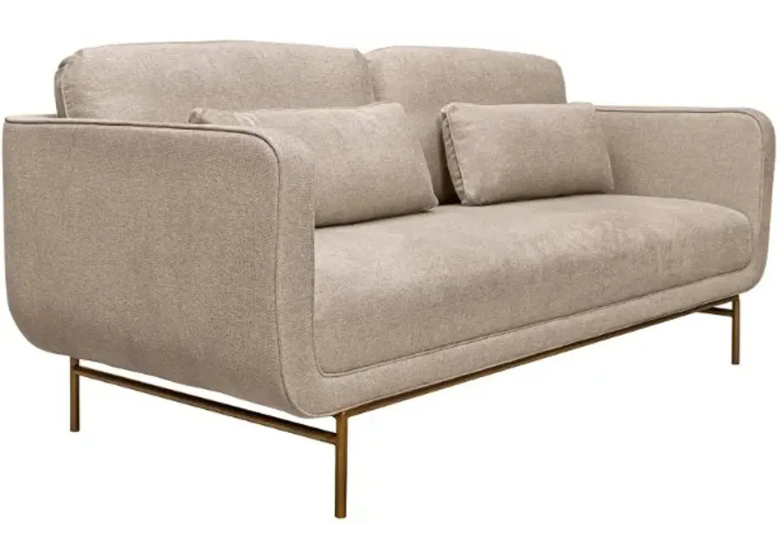 Armen Living Lilou Beige Sofa 