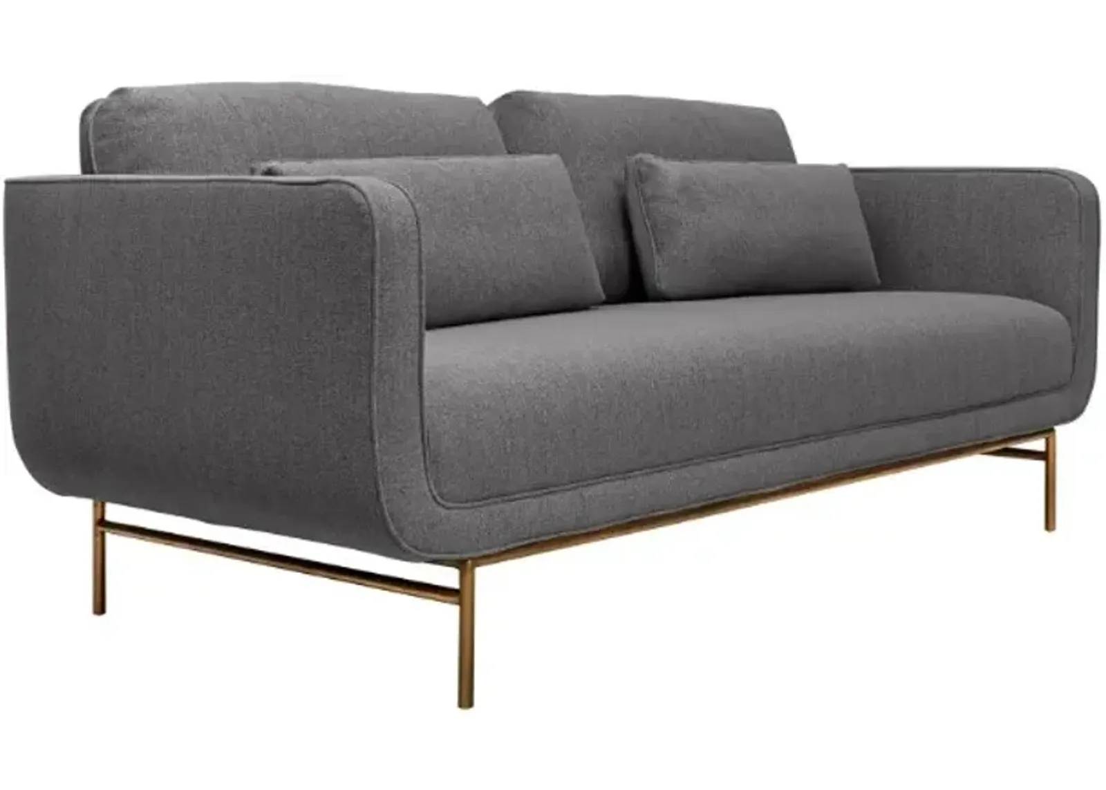 Armen Living Lilou Gray Sofa 