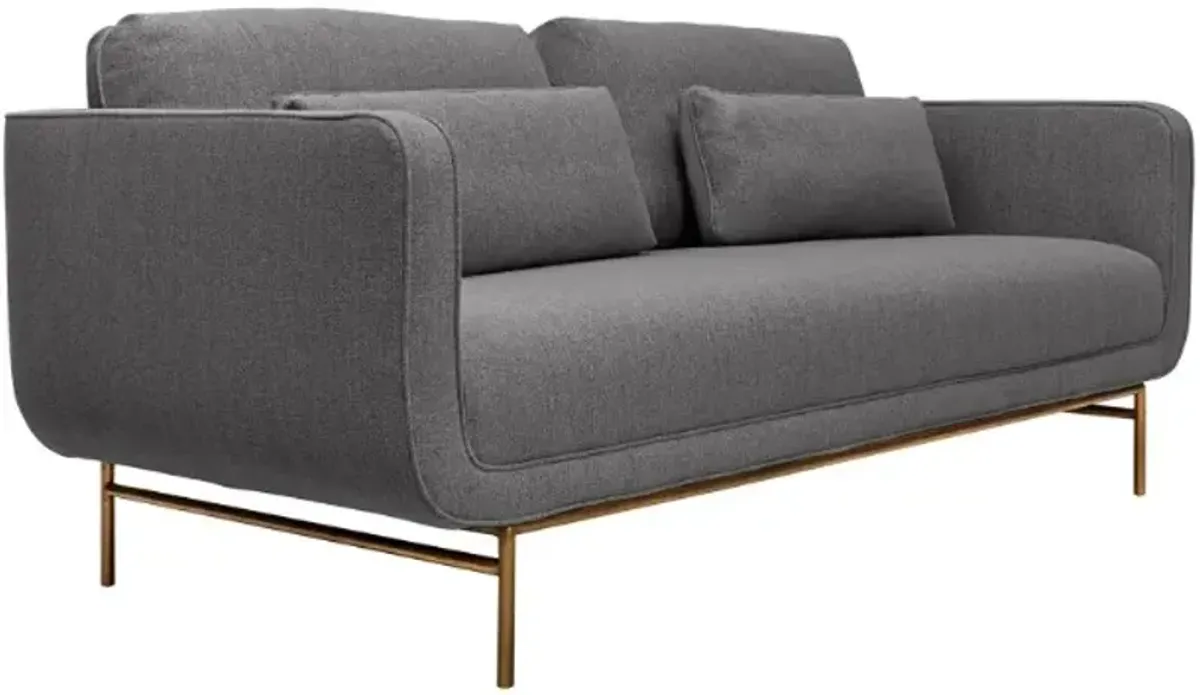 Armen Living Lilou Gray Sofa 