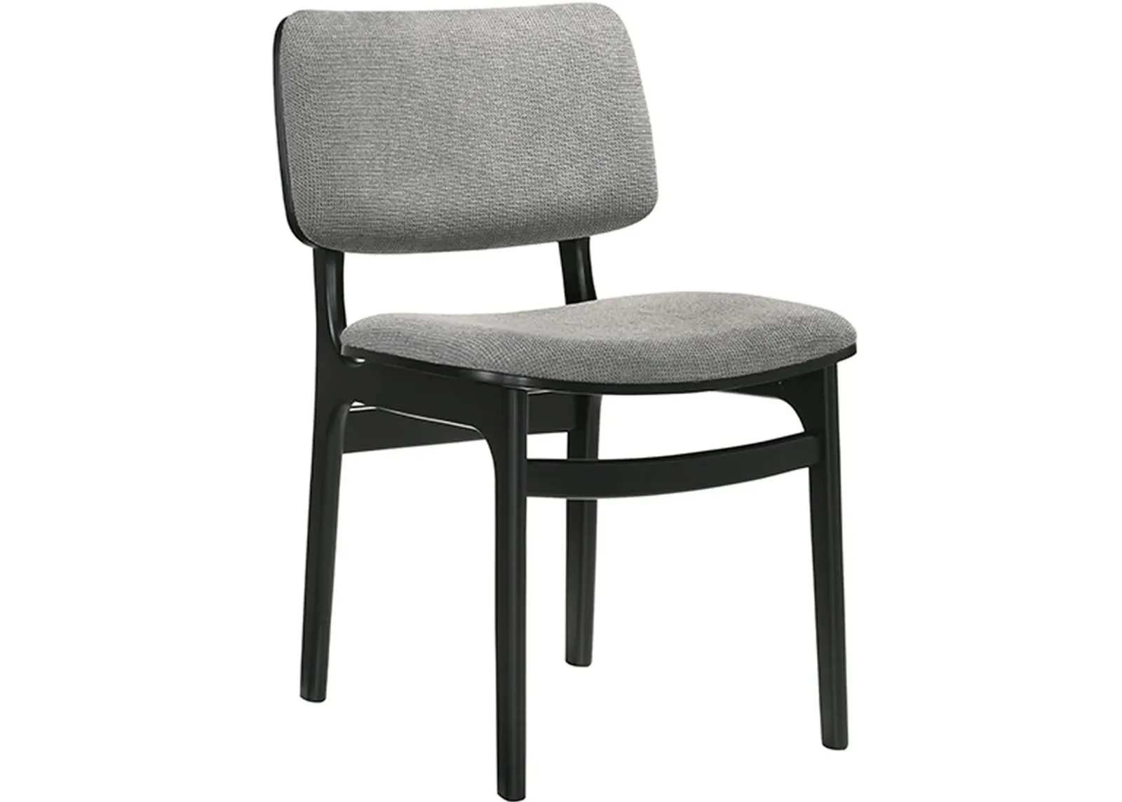 Armen Living Lima Black Dining Accent Chairs