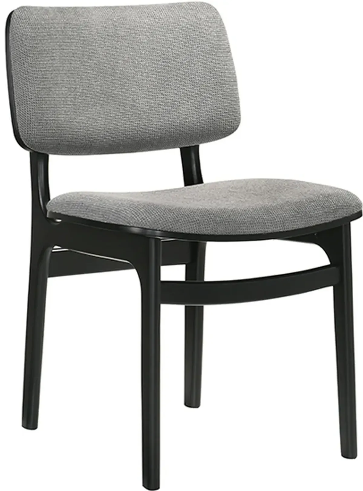 Armen Living Lima Black Dining Accent Chairs