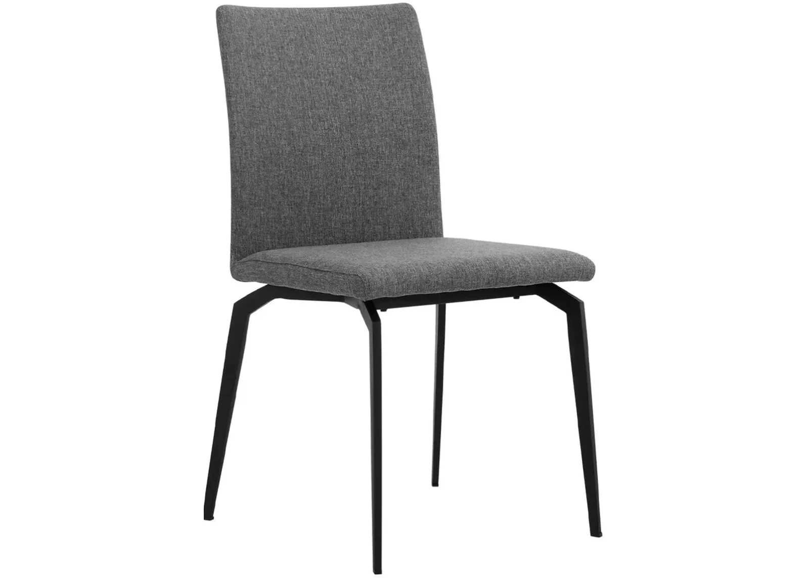 Armen Living Lyon 2-Piece Gray Dining Chairs