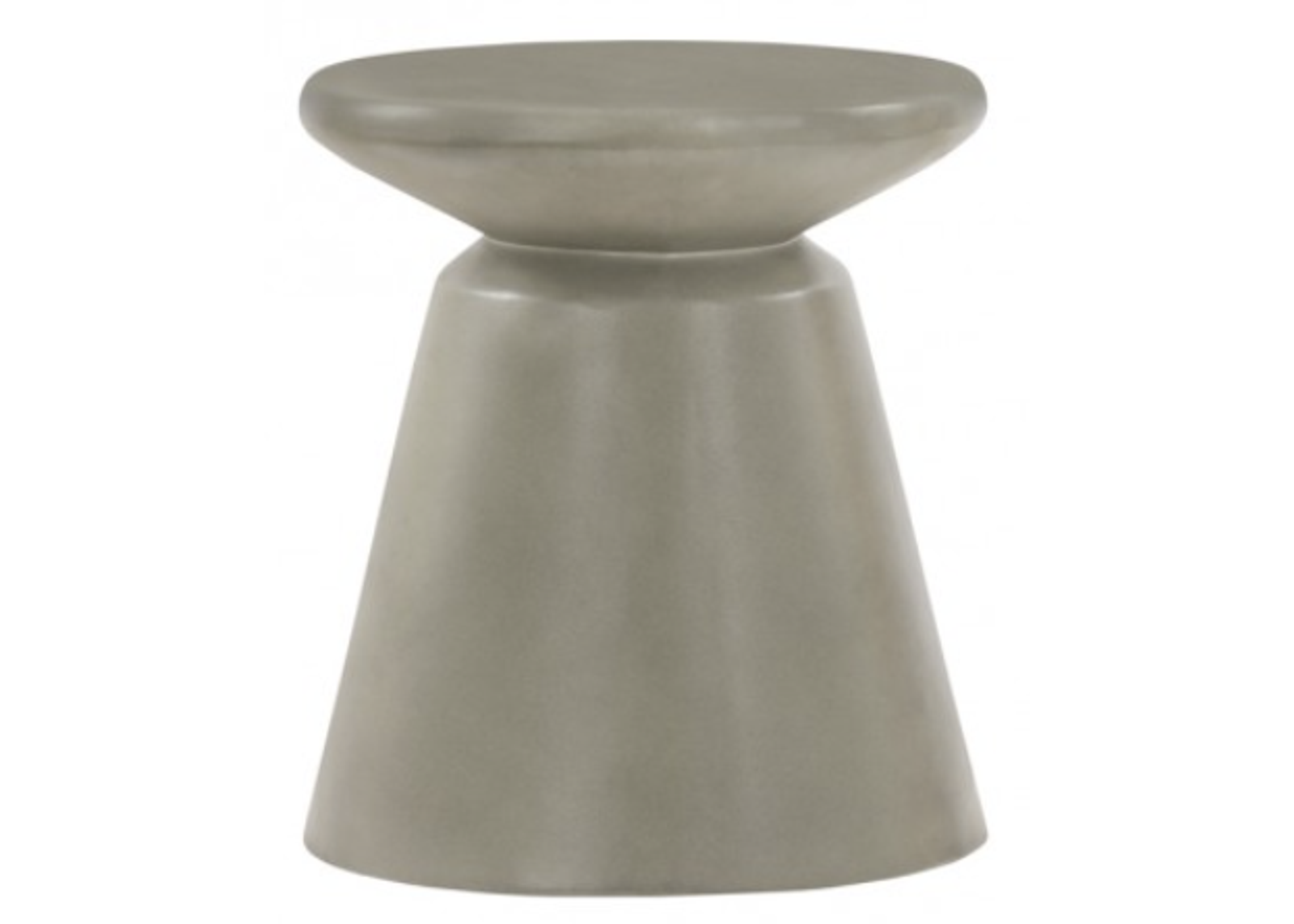 Armen Living Umbre Medium Gray Accent Stool