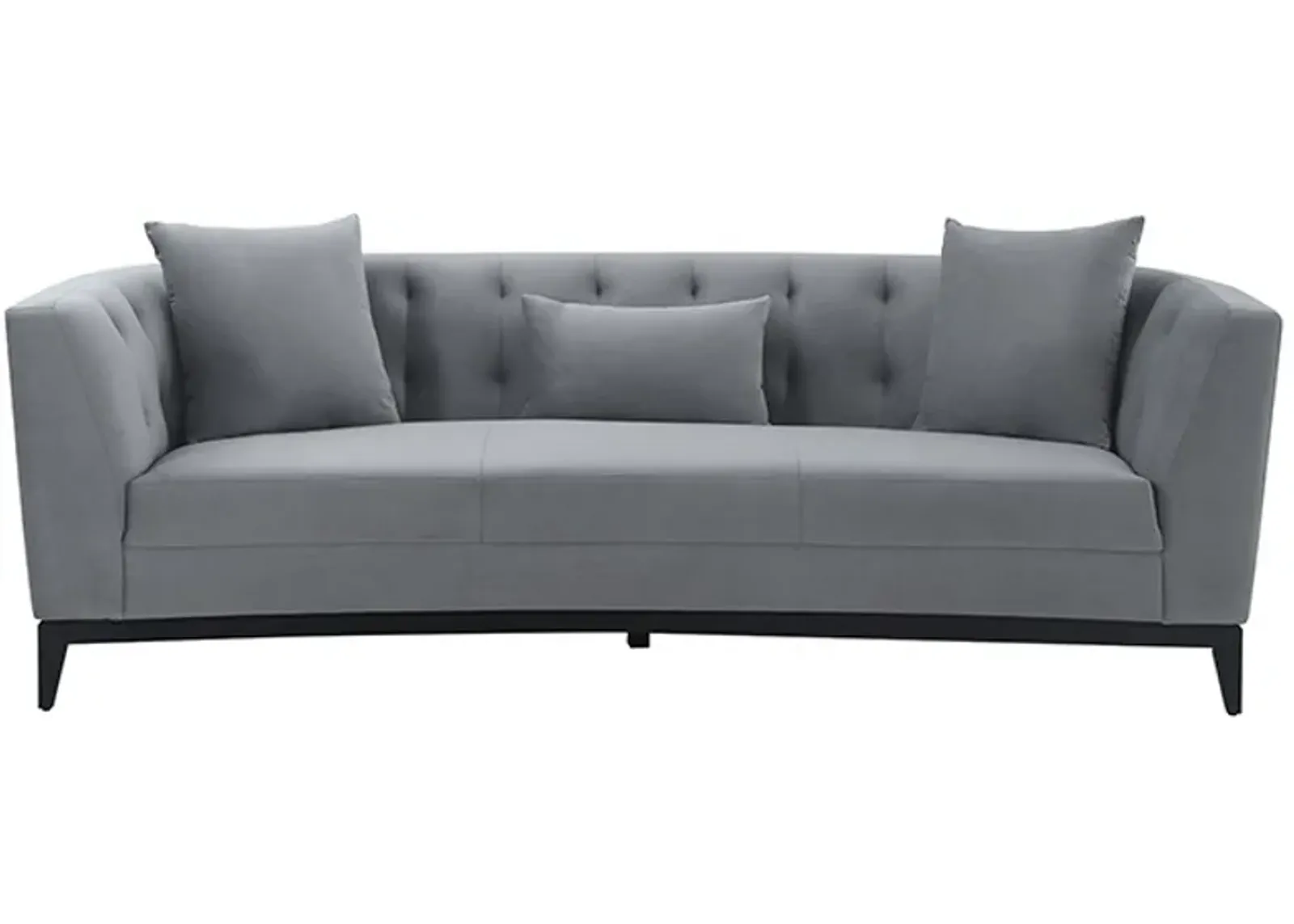 Armen Living Melange Gray Sofa