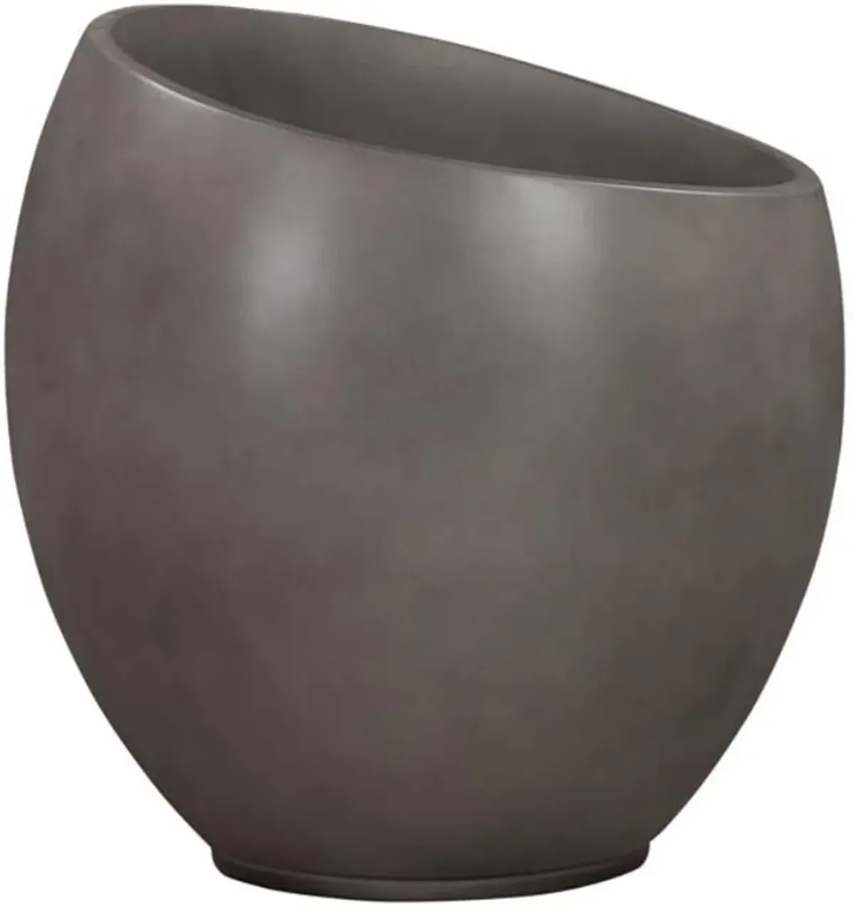 Armen Living Moonstone Grey Medium Indoor/Outdoor Planter