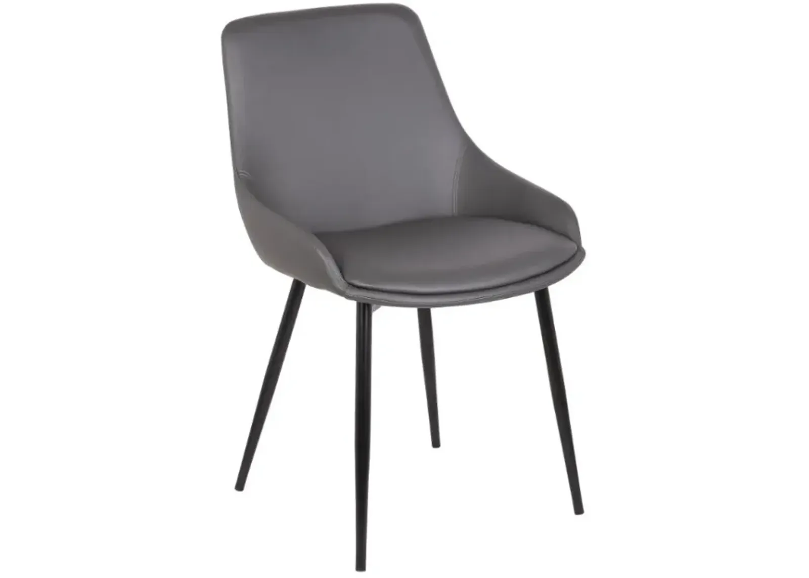 Armen Living Mia Gray Dining Chair