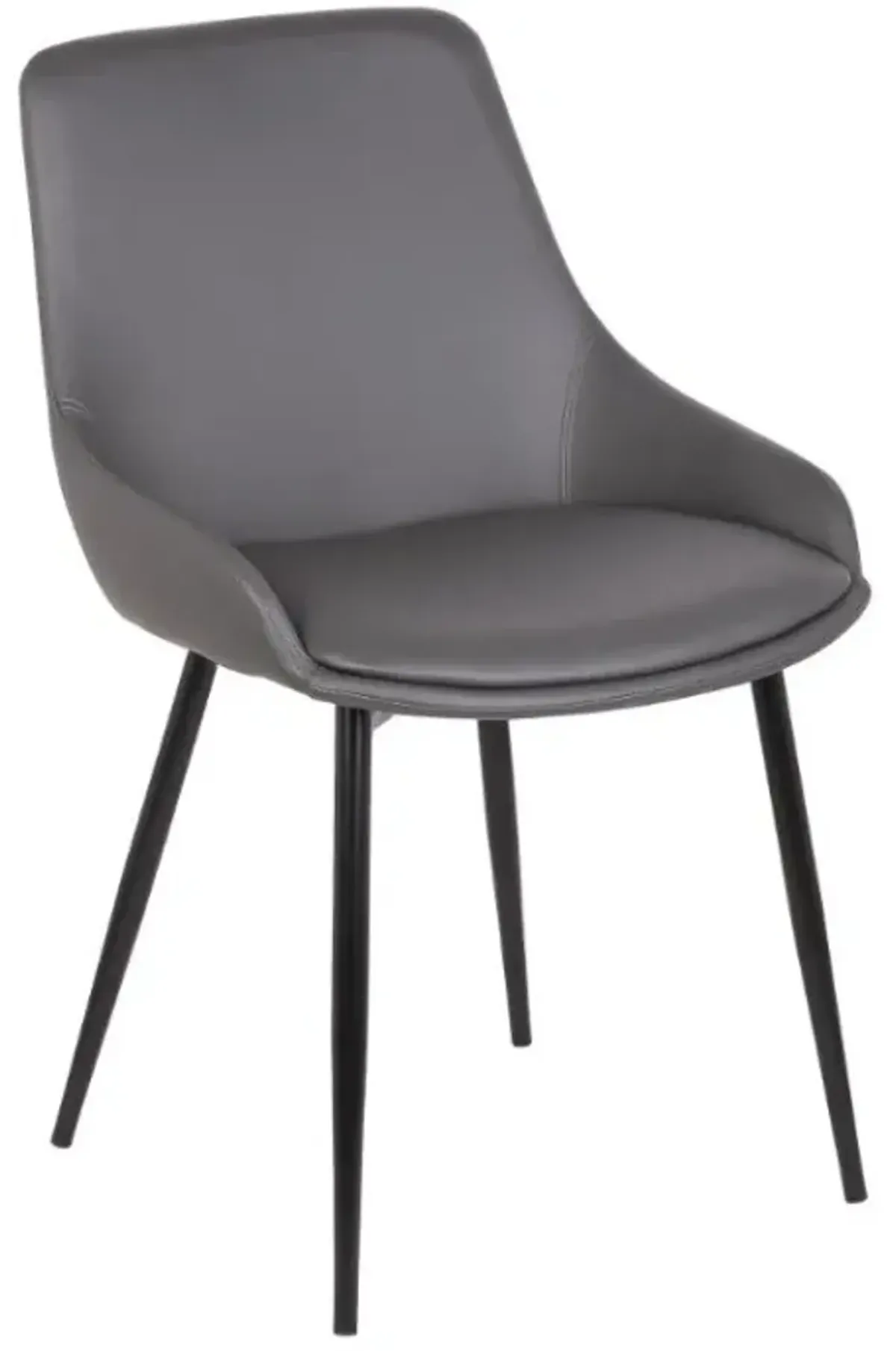 Armen Living Mia Gray Dining Chair