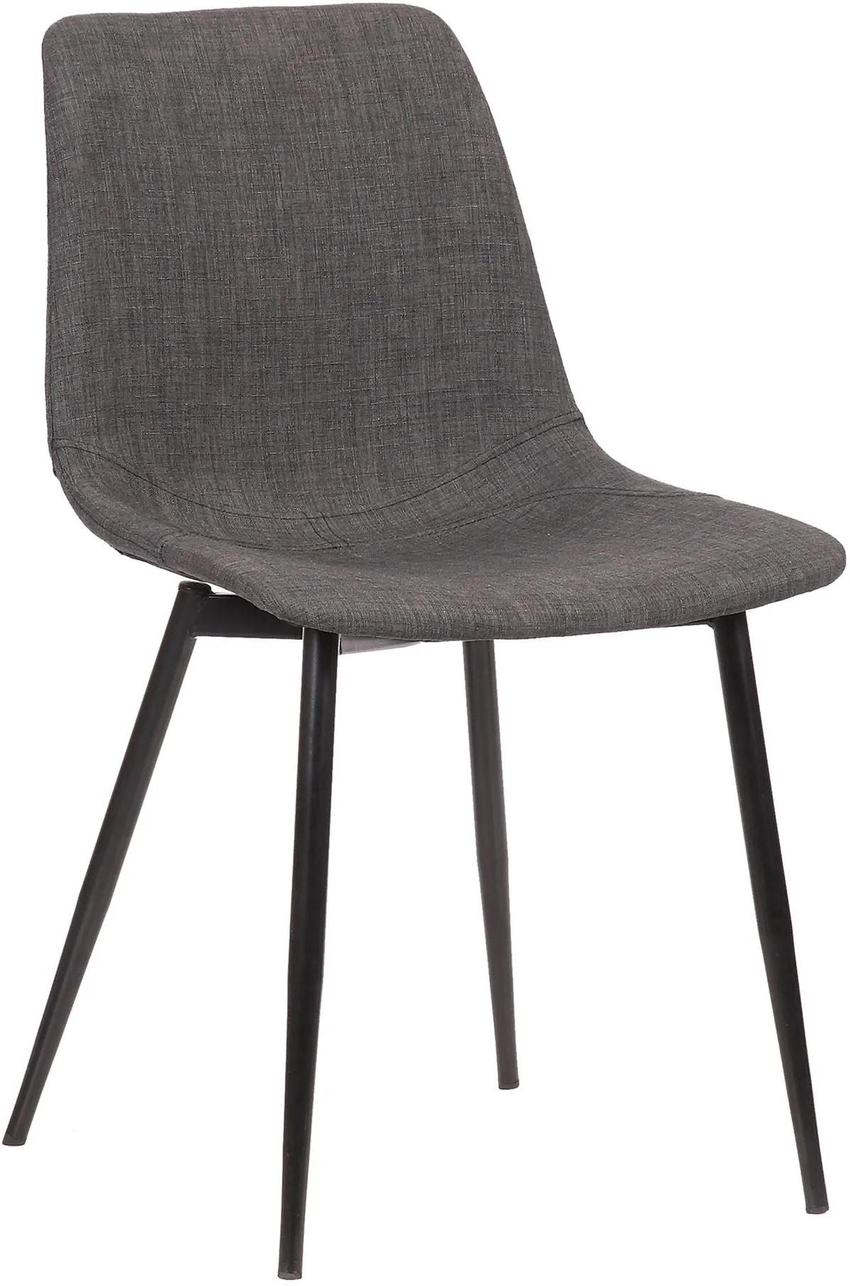 Armen Living Monte Charcoal Dining Chair