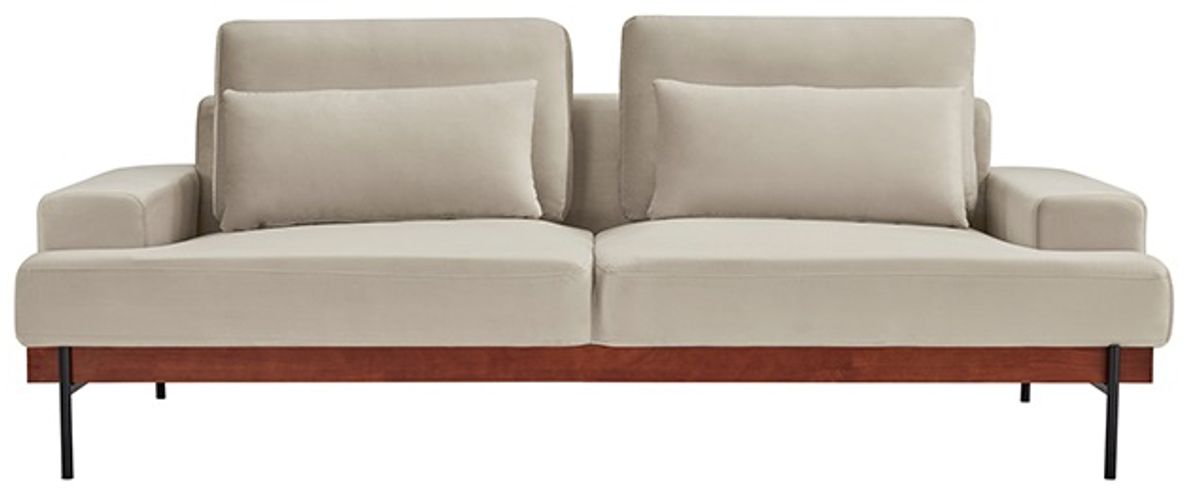 Armen Living Monet Beige Sofa