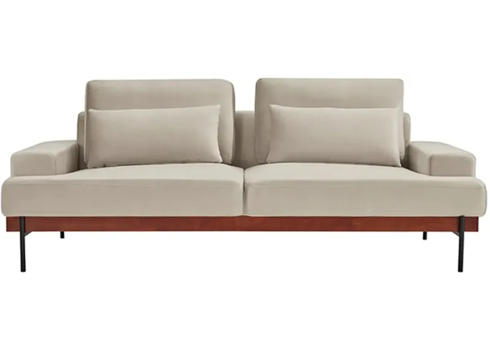 Armen Living Monet Beige Sofa