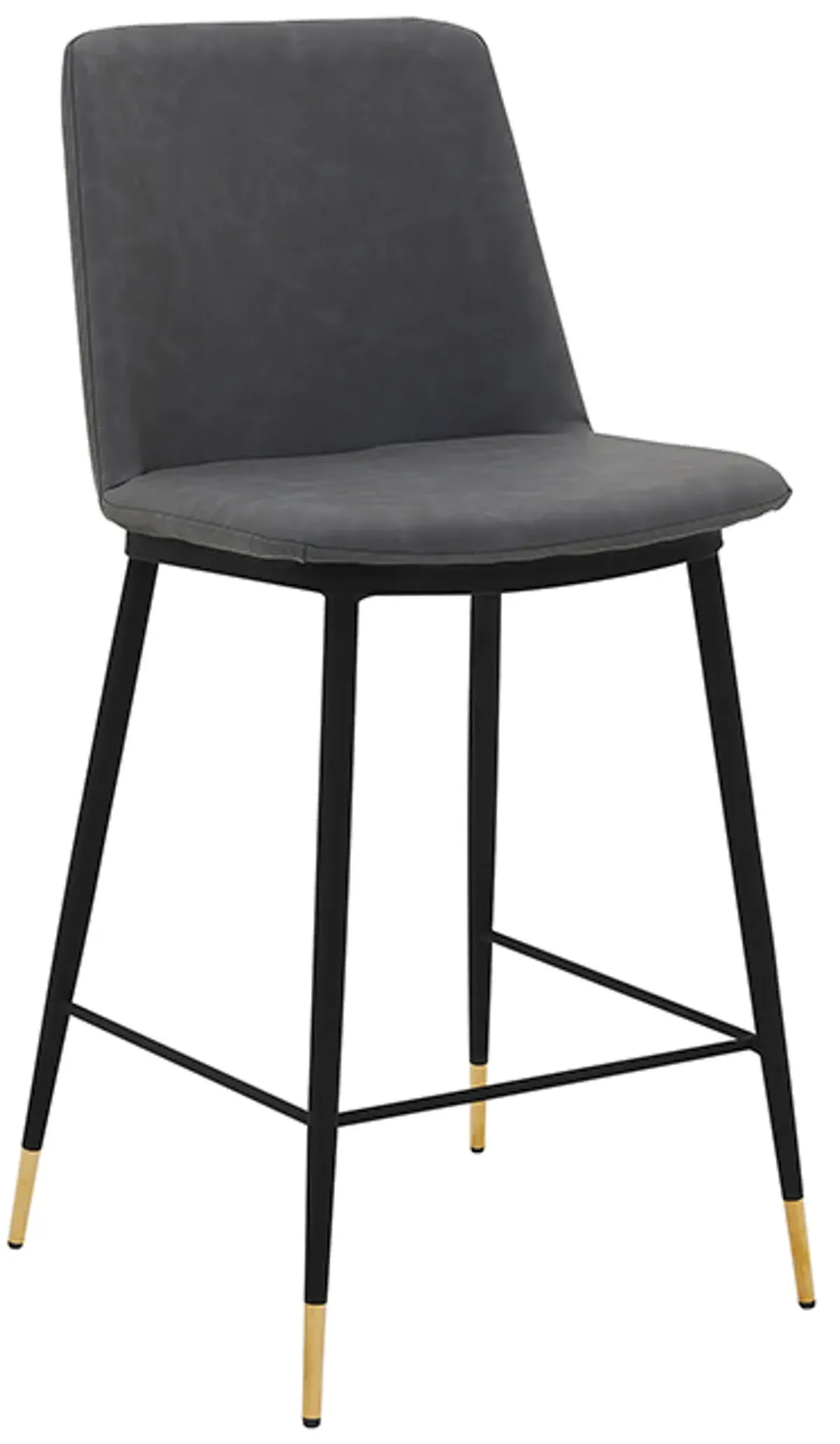 Armen Living Messina Gray 26" Counter Stool