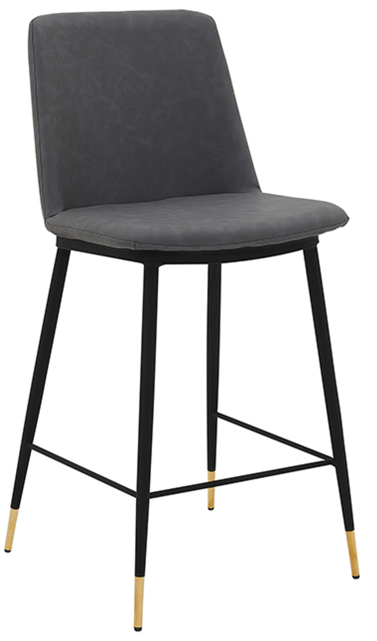 Armen Living Messina Gray 26" Counter Stool