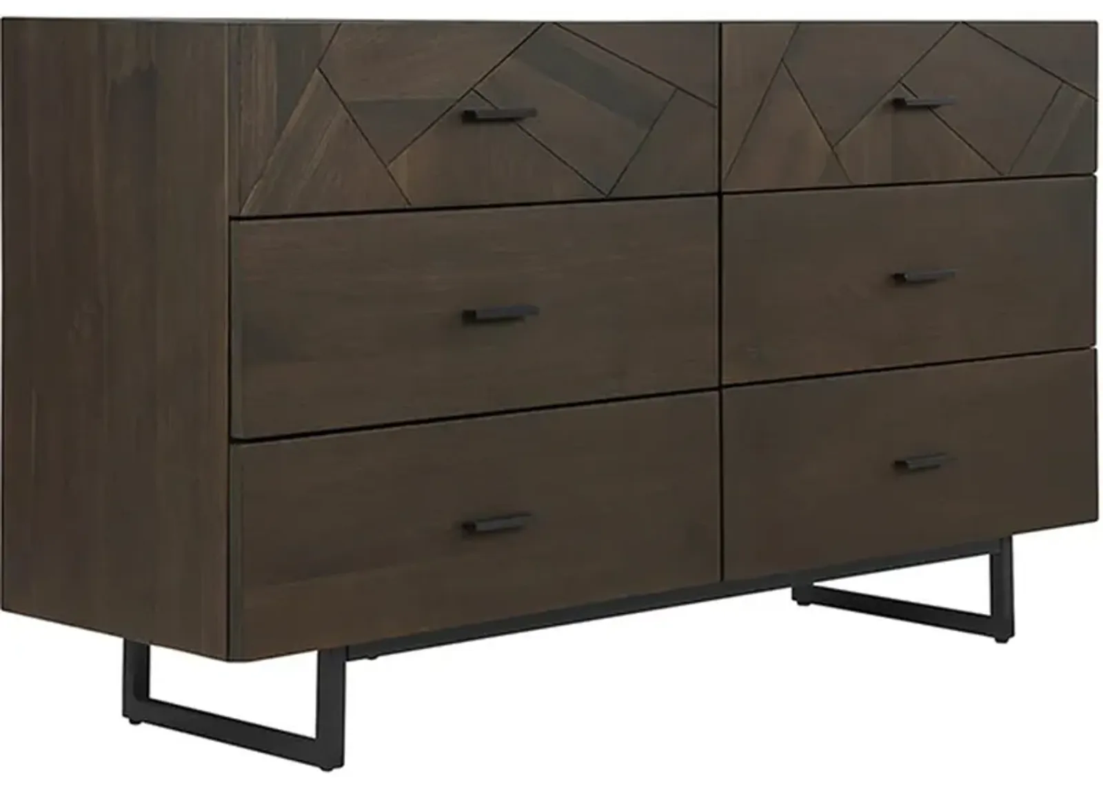 Armen Living Marquis Smoke Oak Dresser