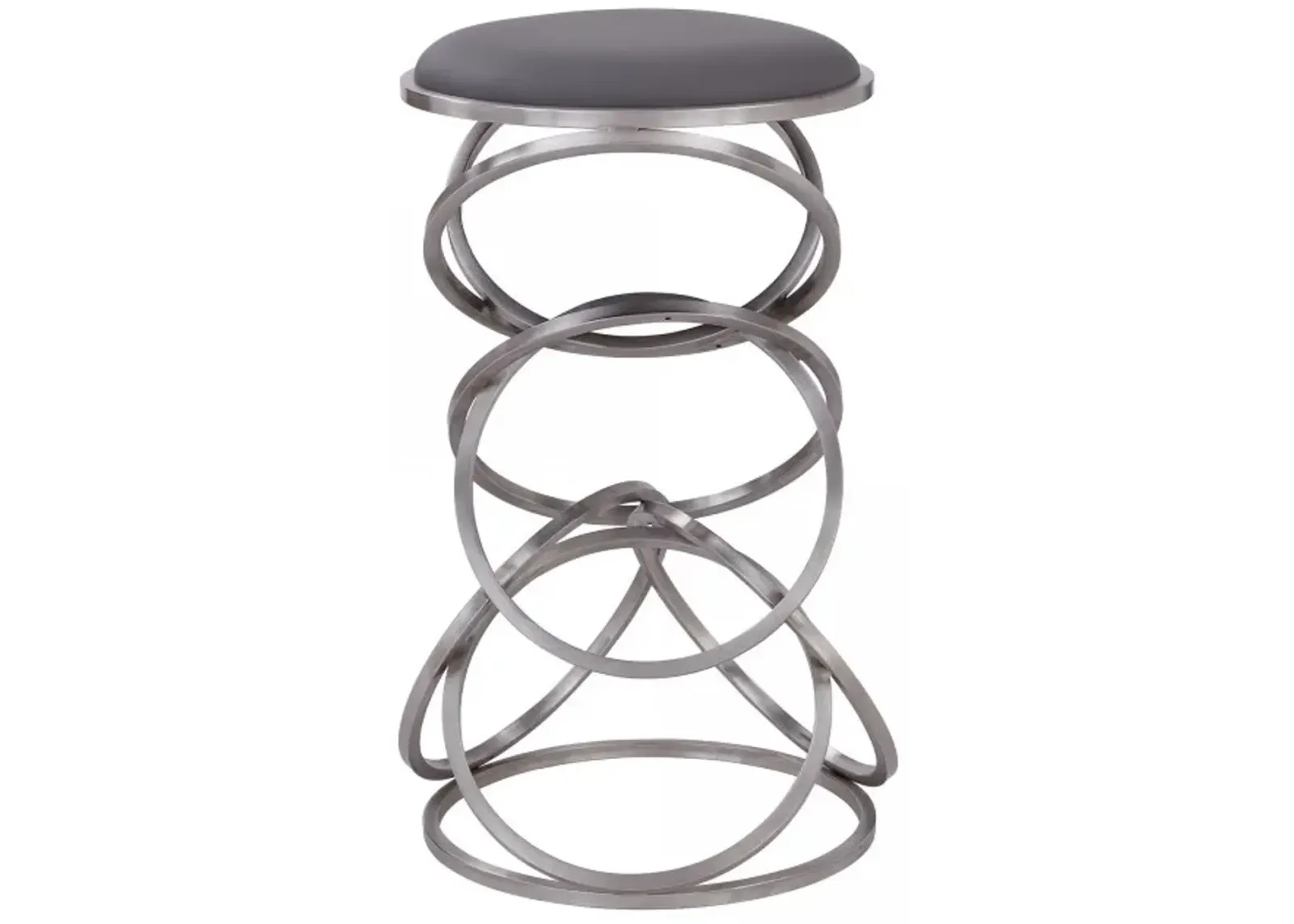 Armen Living Medley Gray 26" Counter Stool