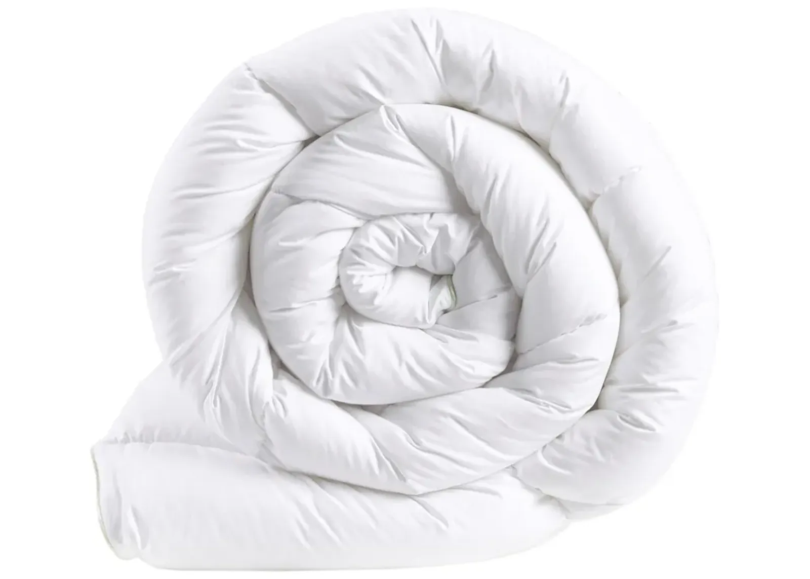 Olliix by Clean Spaces Allergen Barrier White King Anti-Microbial Down Alternative Comforter