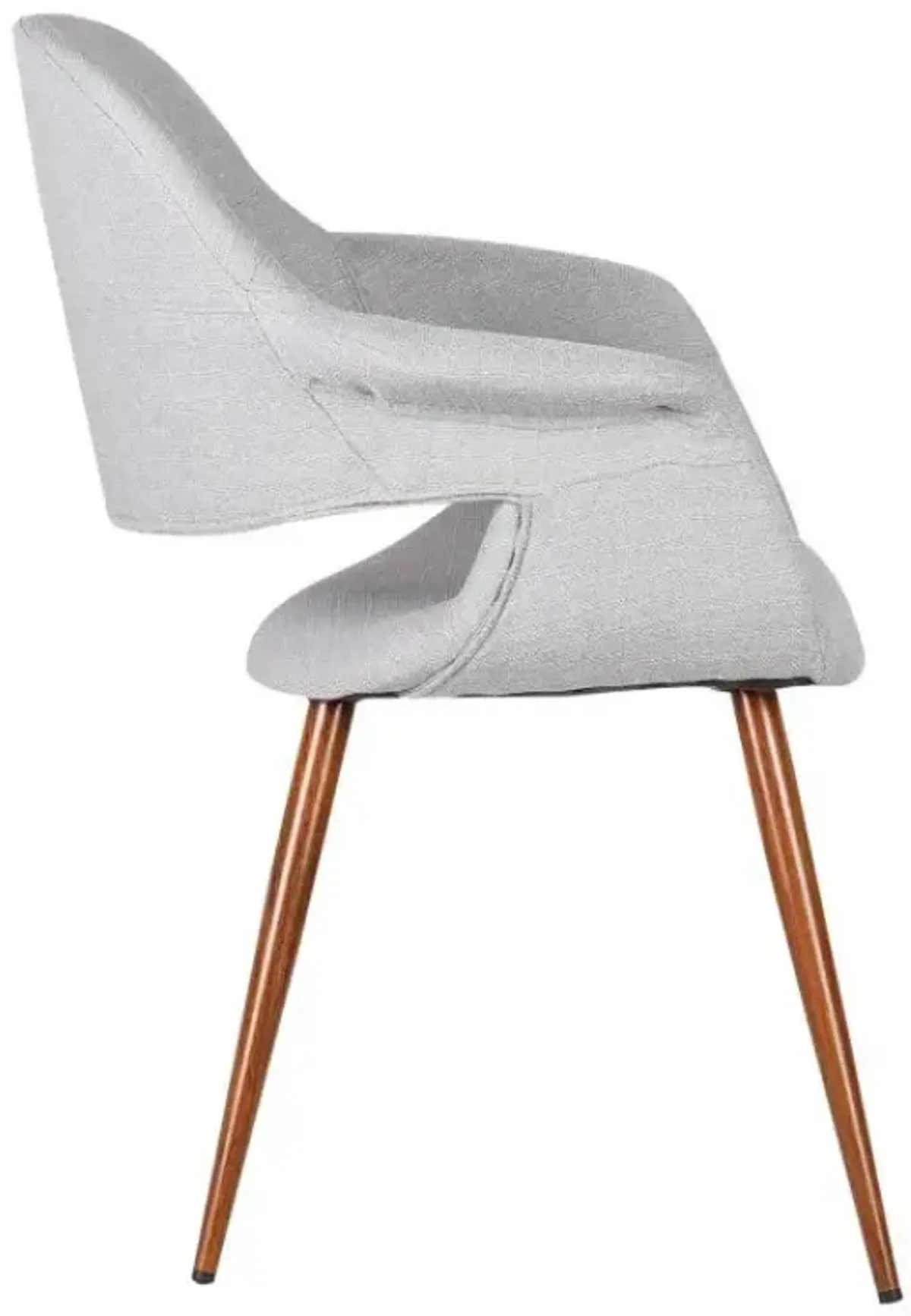 Armen Living Phoebe Gray Dining Chair