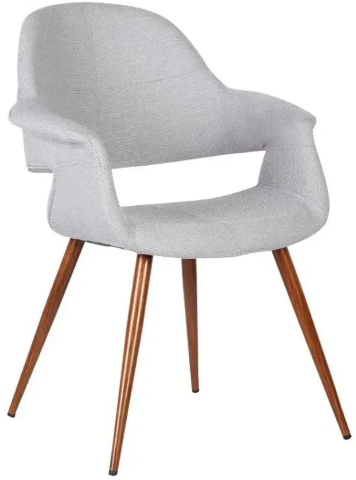 Armen Living Phoebe Gray Dining Chair