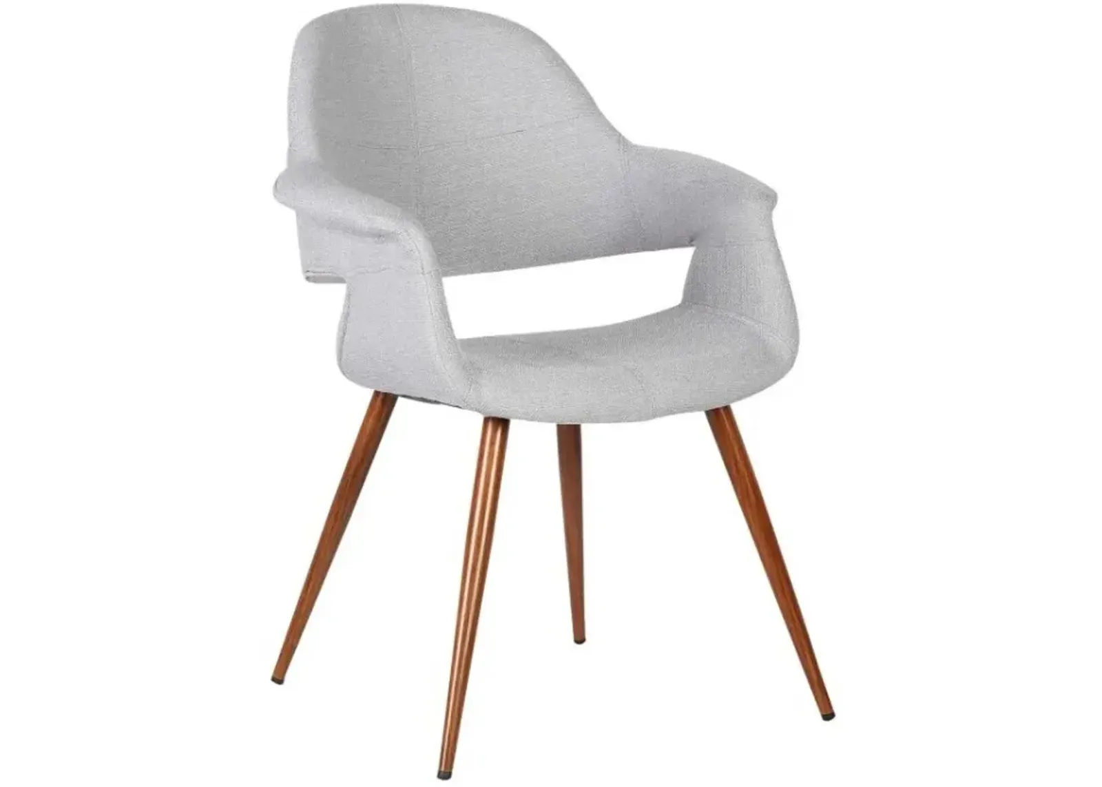 Armen Living Phoebe Gray Dining Chair