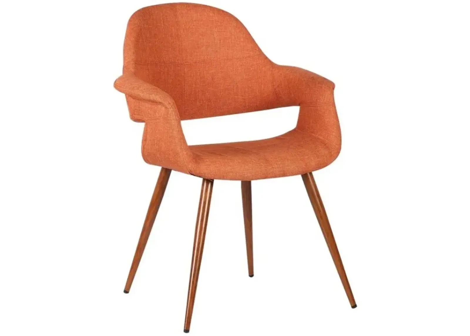 Armen Living Phoebe Orange Dining Chair