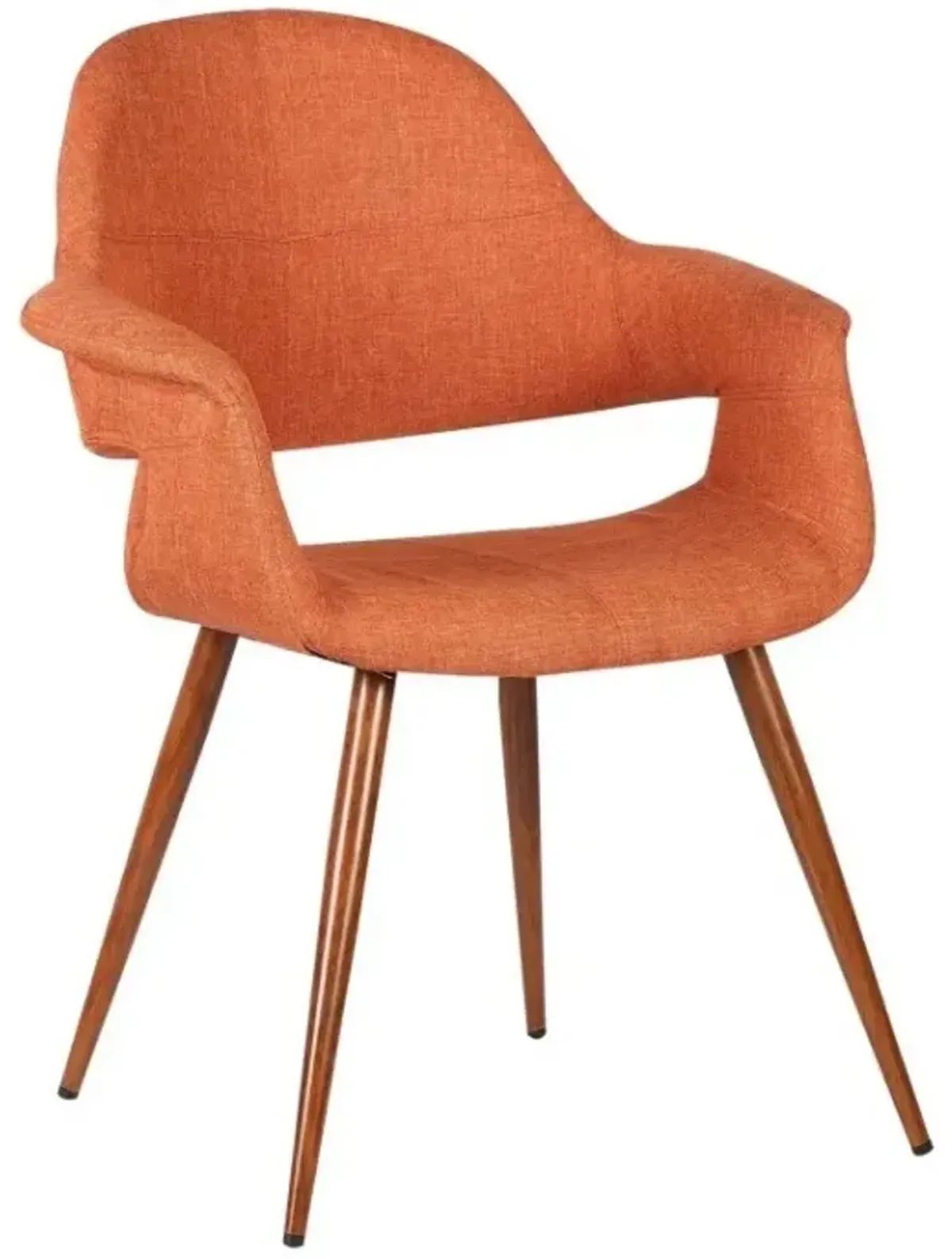 Armen Living Phoebe Orange Dining Chair