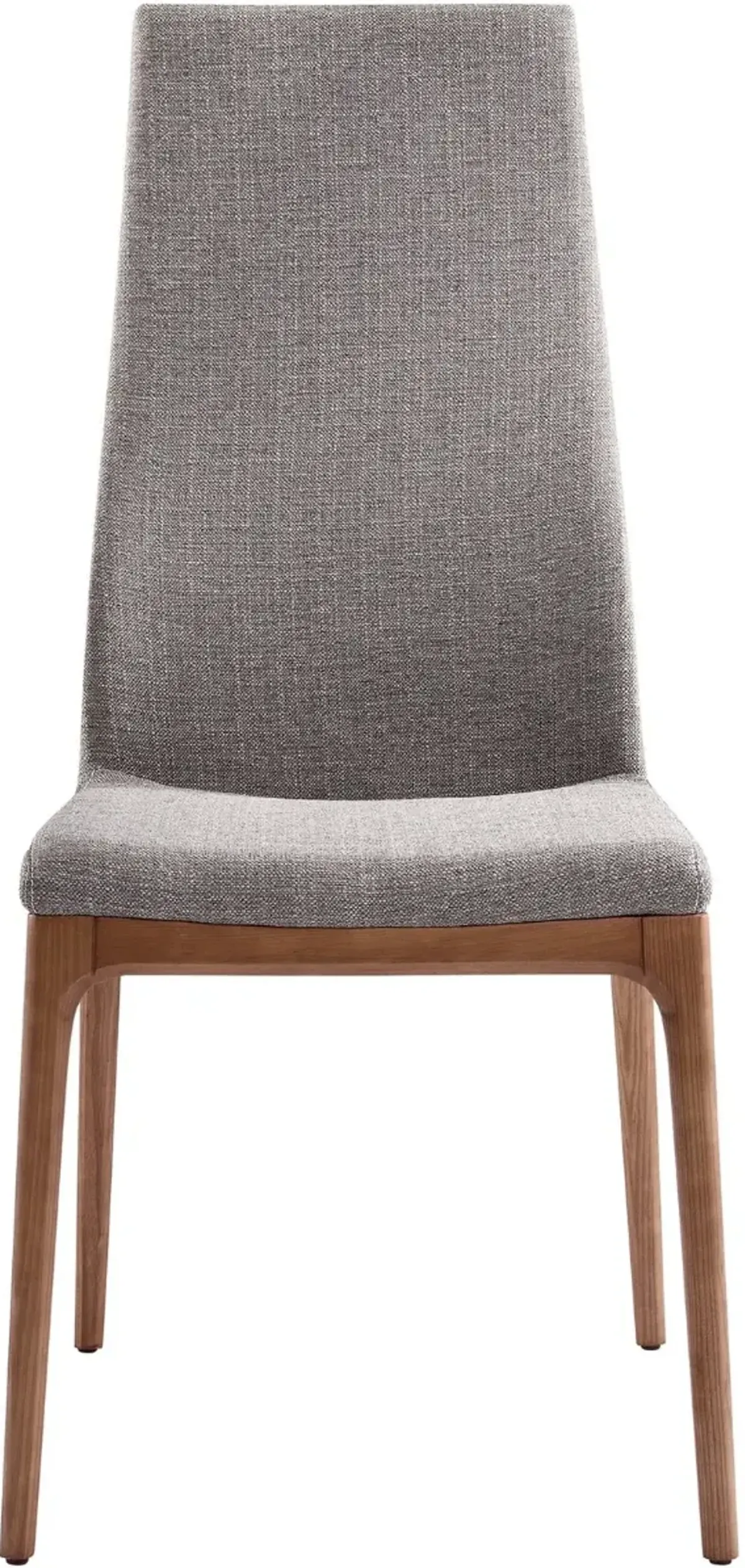 Armen Living Parker 2-Piece Gray Dining Chair