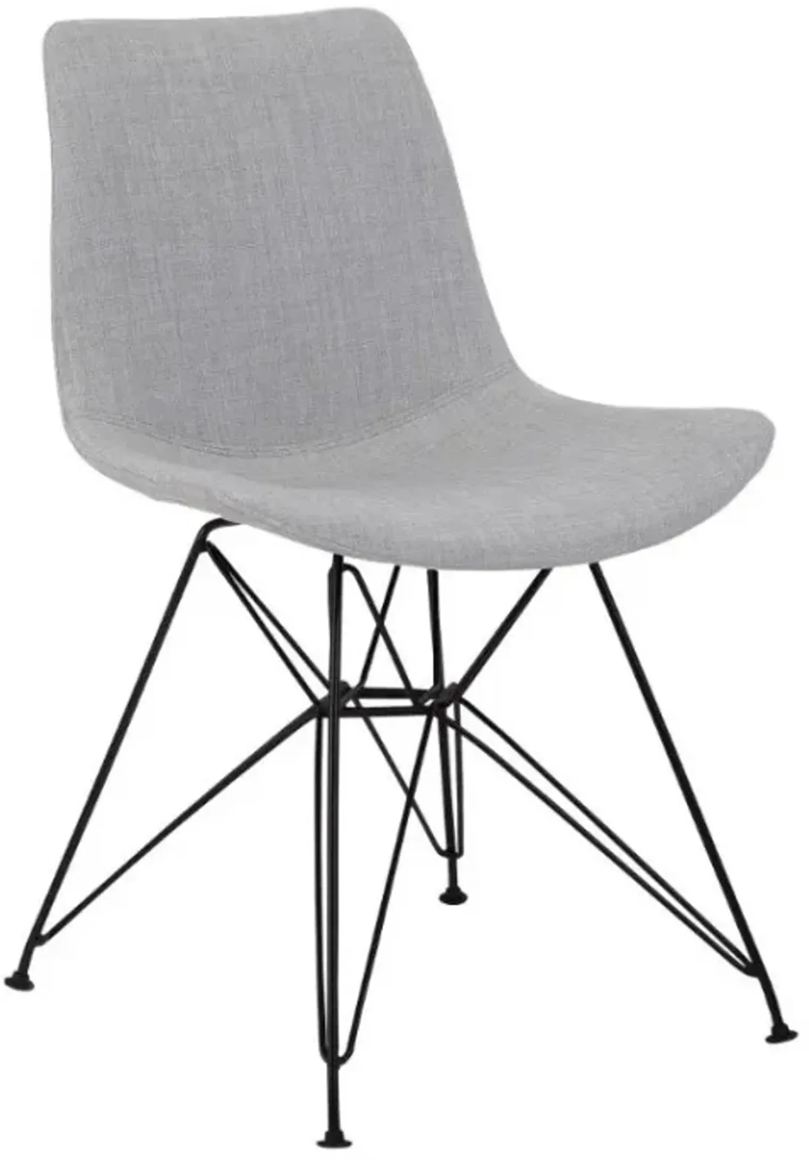 Armen Living Palmetto Gray Dining Chair