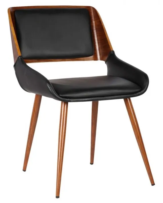 Armen Living Panda Black Dining Chair