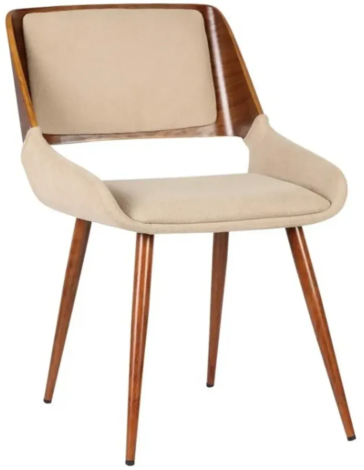 Armen Living Panda Brown Dining Chair