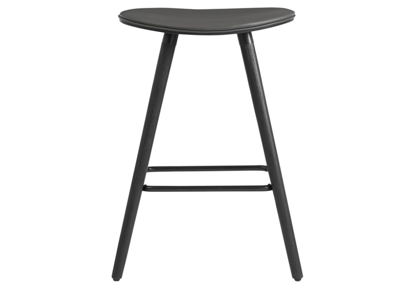 Armen Living Piper Gray 26" Backless Counter Stool