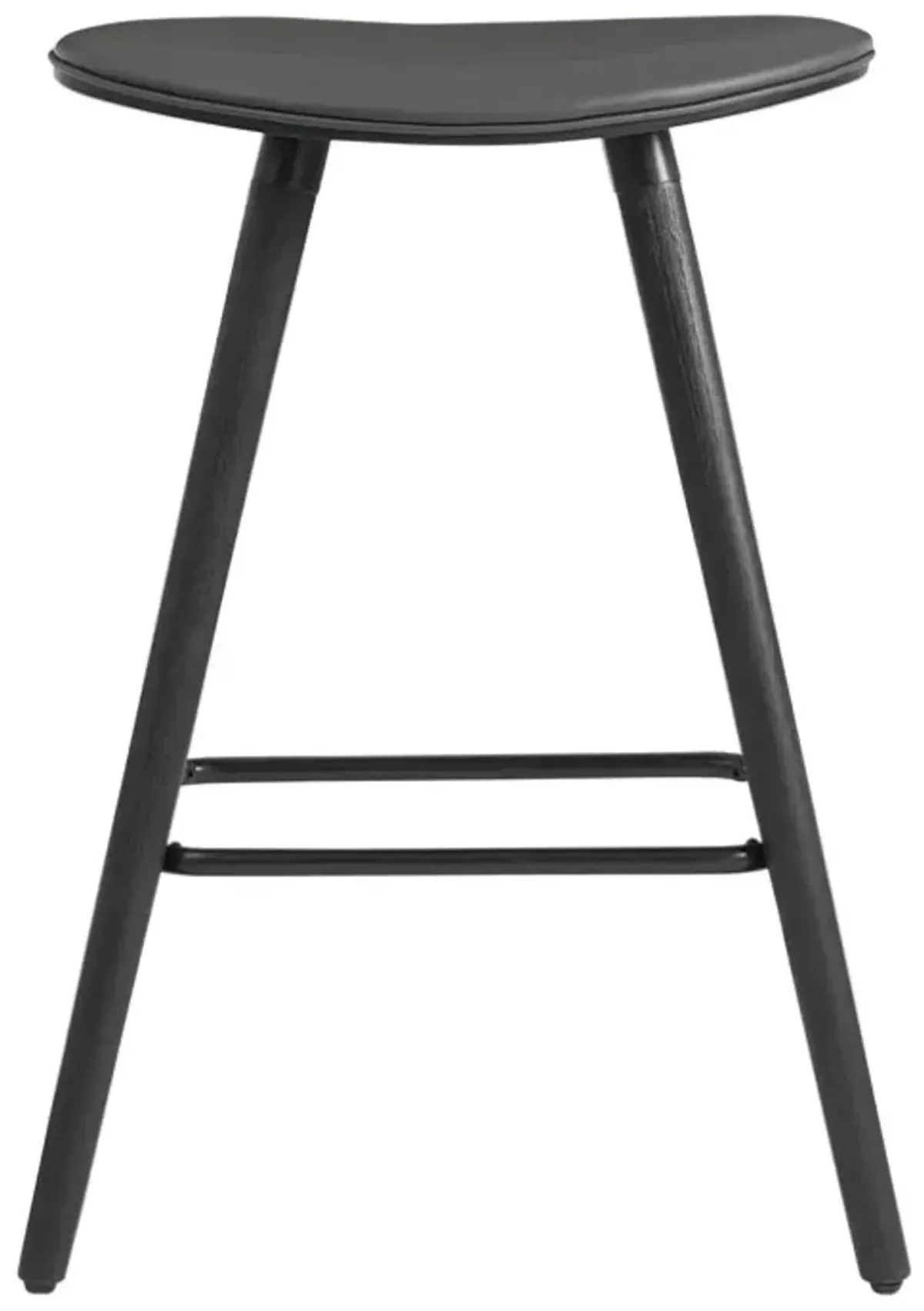 Armen Living Piper Gray 26" Backless Counter Stool