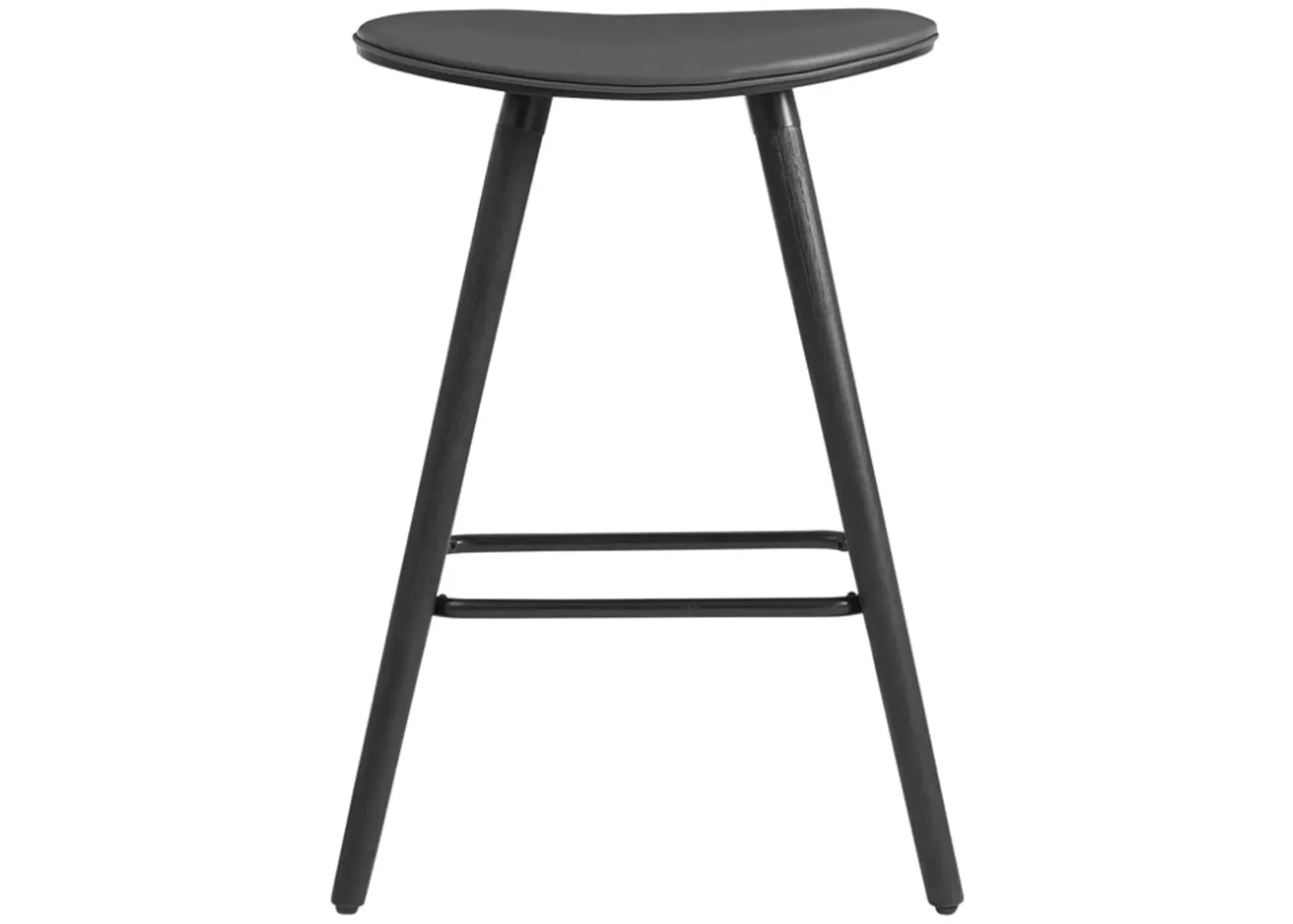 Armen Living Piper Gray 26" Backless Counter Stool