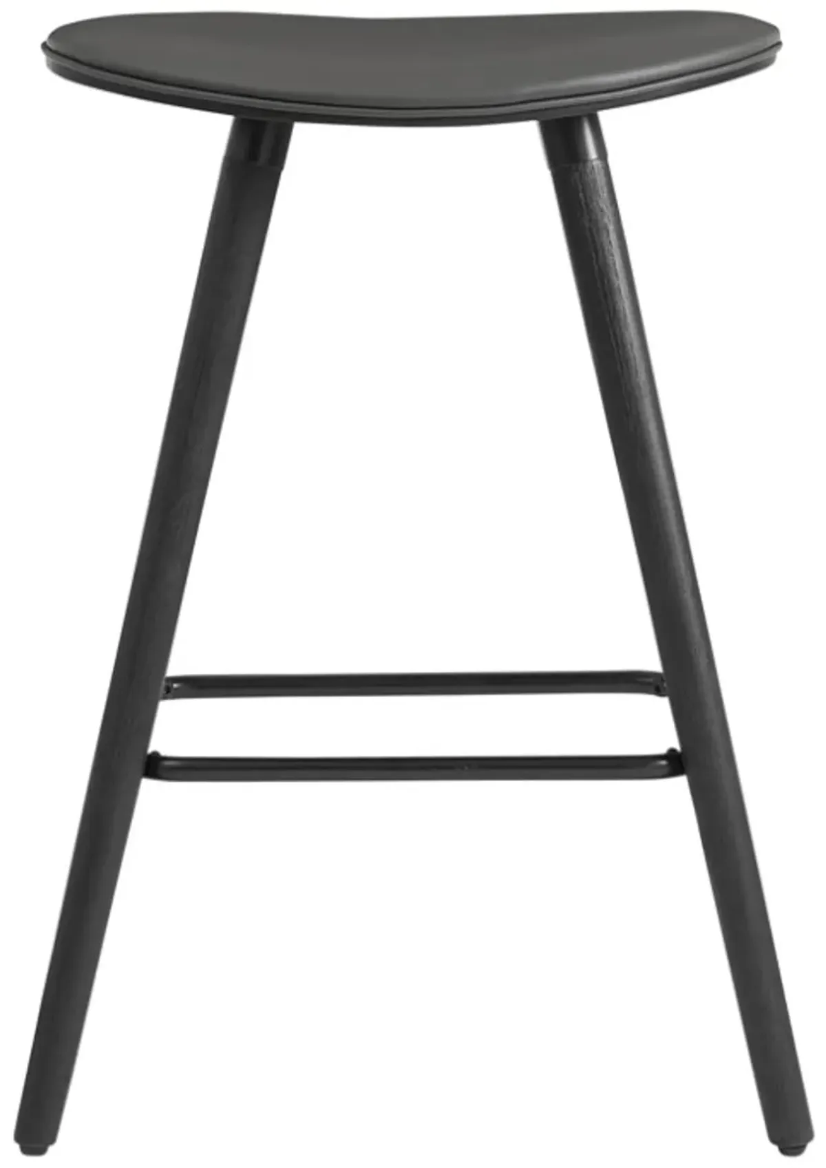 Armen Living Piper Gray 26" Backless Counter Stool