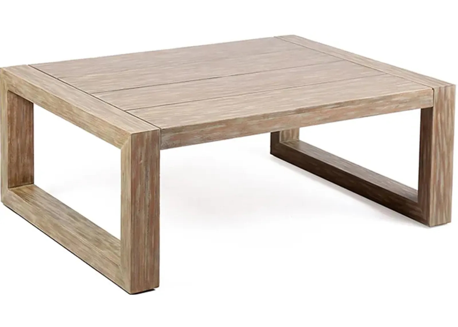 Armen Living Paradise Light Eucalyptus Outdoor Coffee Table