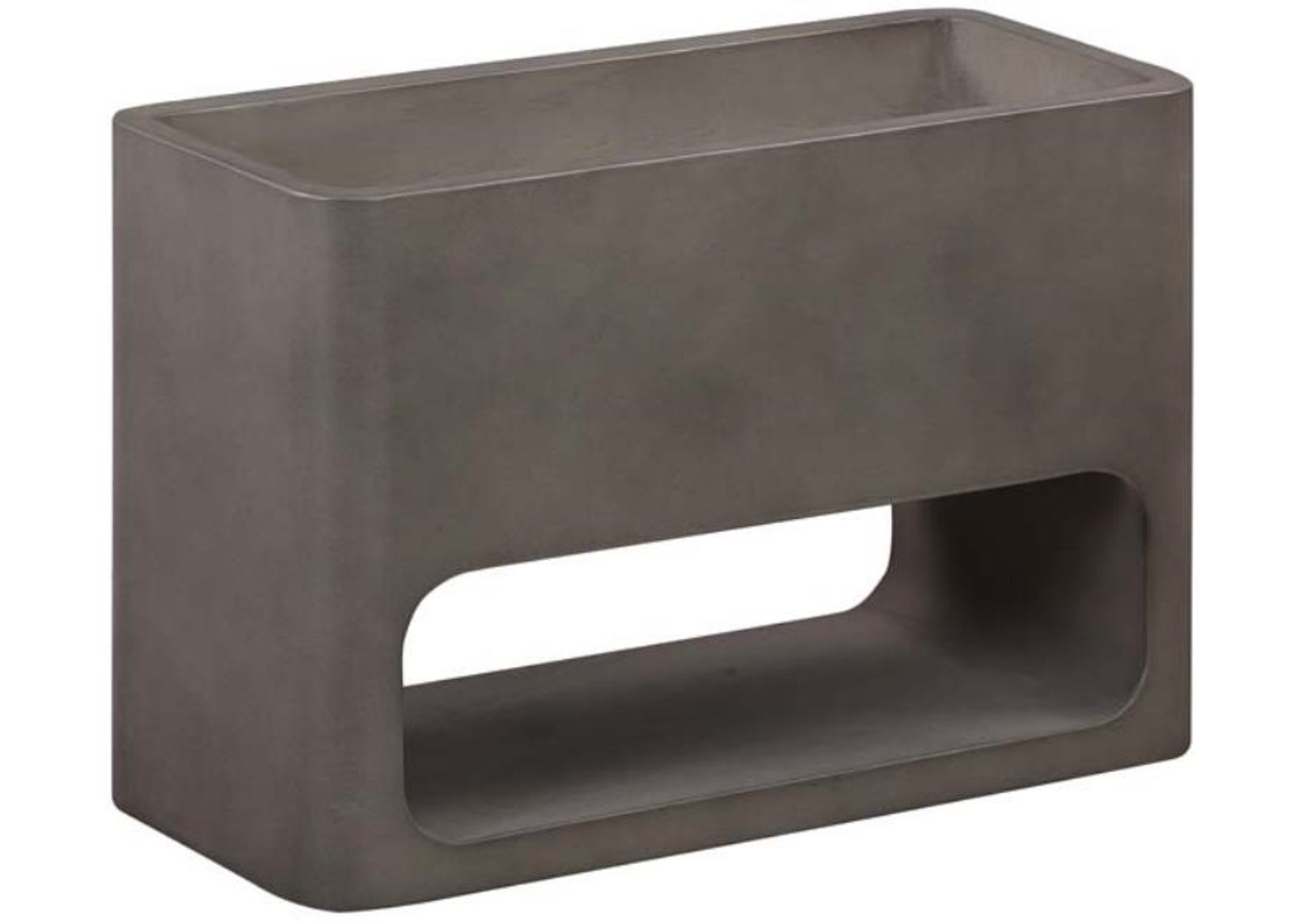 Armen Living Sunstone Grey Indoor or Outdoor Planter 