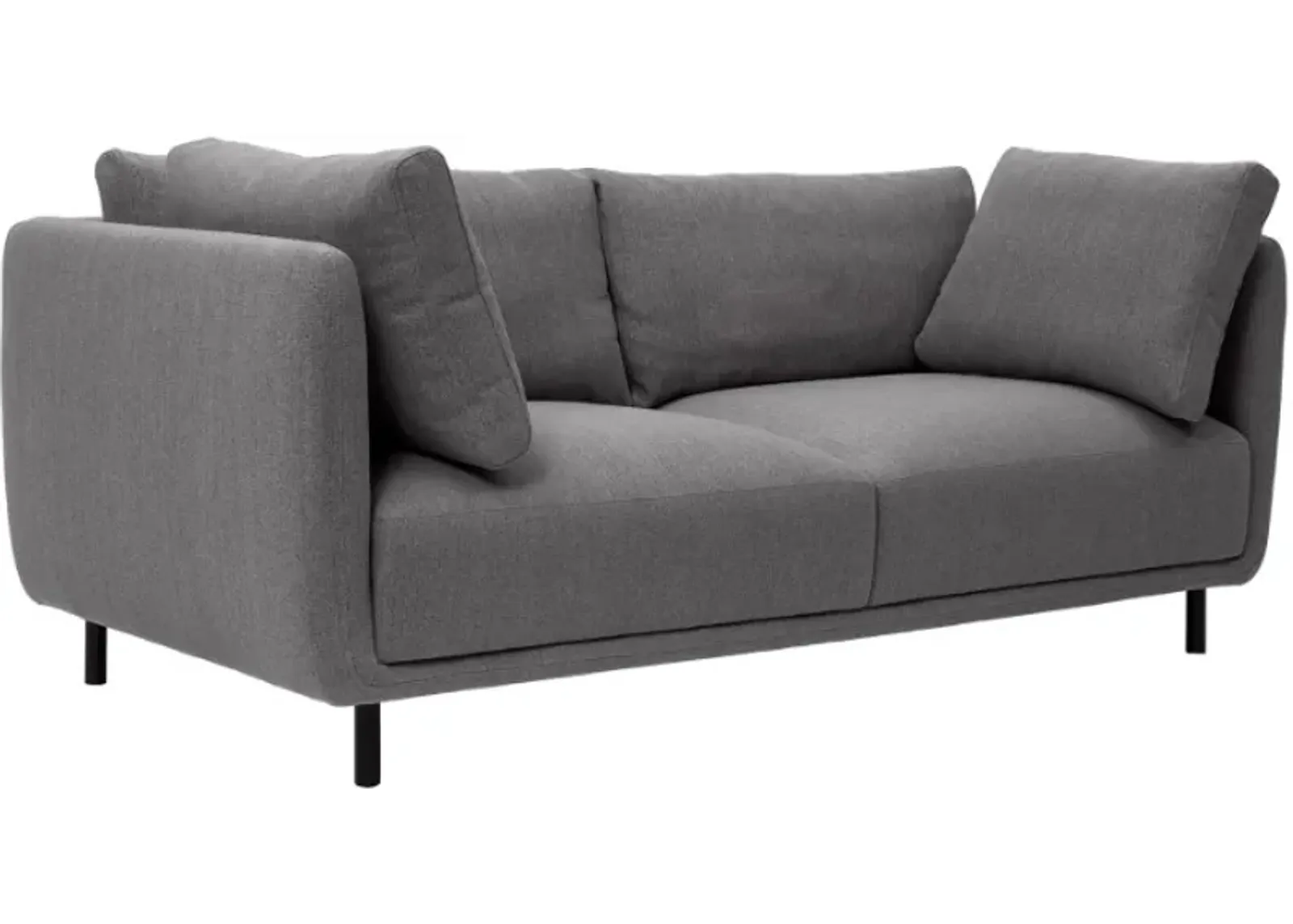 Armen Living Serenity Gray Sofa