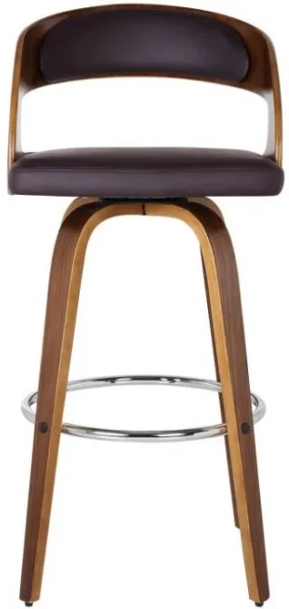 Armen Living Shelly Brown 26" Counter Stool