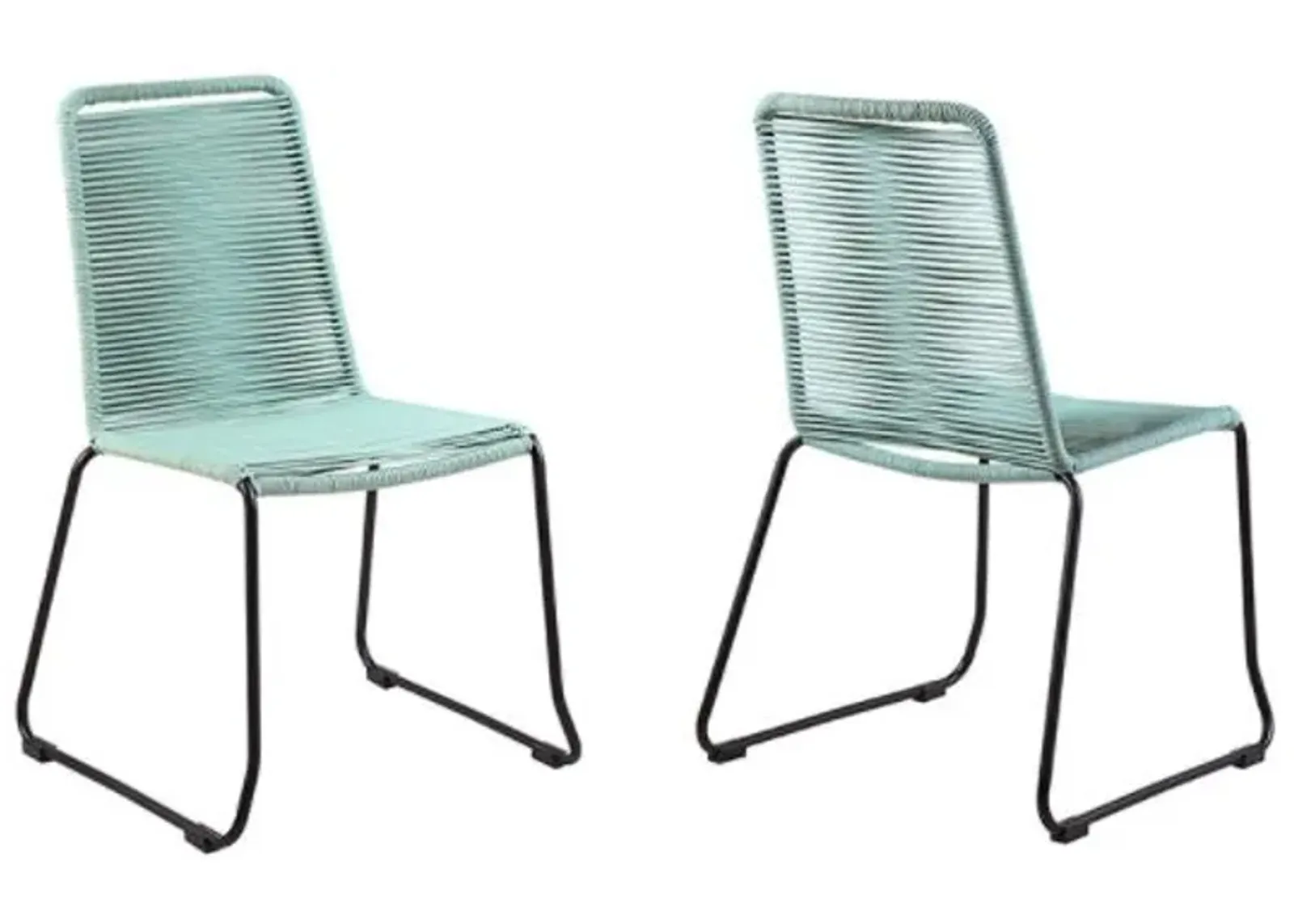 Armen Living Shasta Wasabi Outdoor Dining Chair