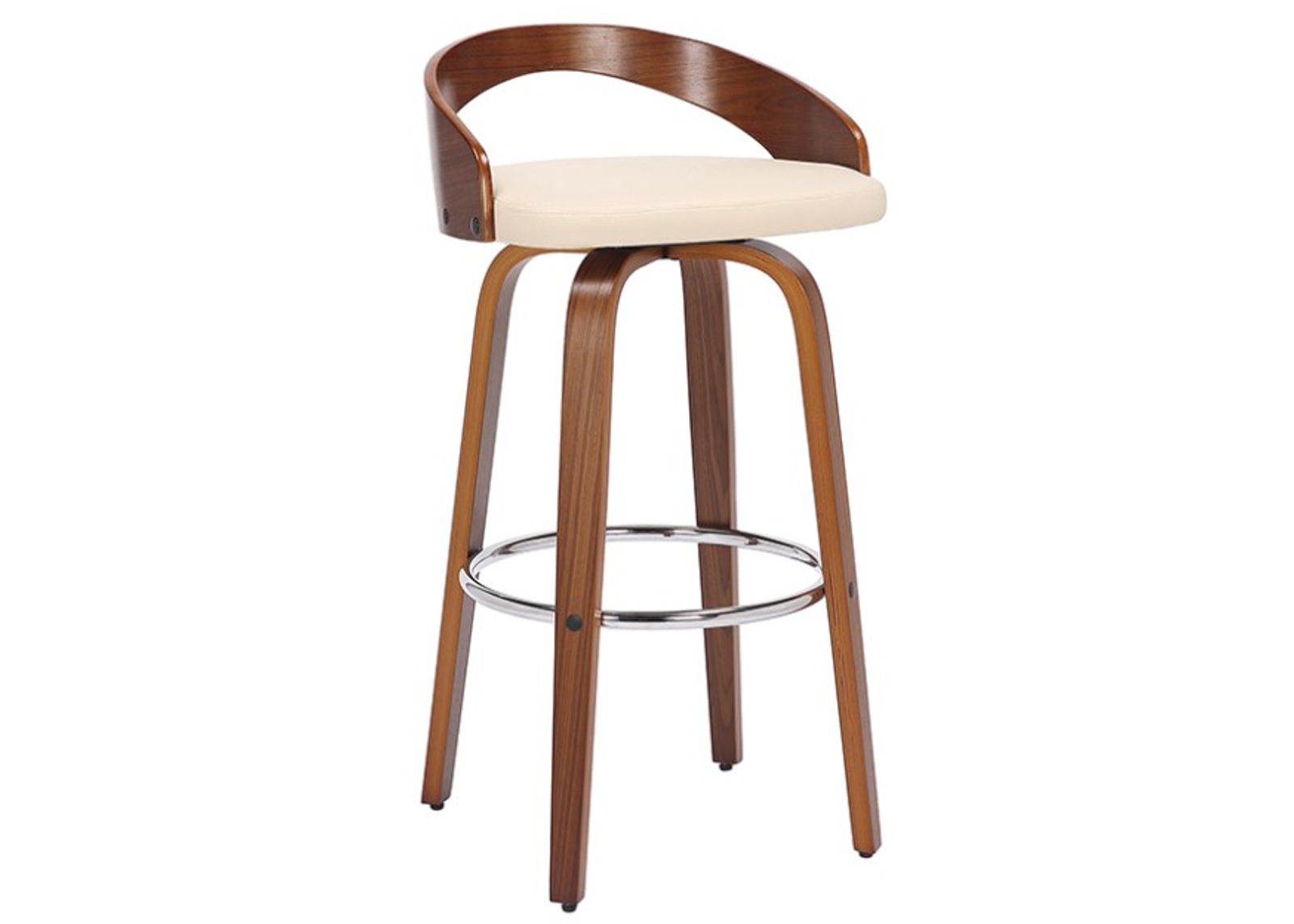 Armen Living Sonia Cream 26" Counter Stool