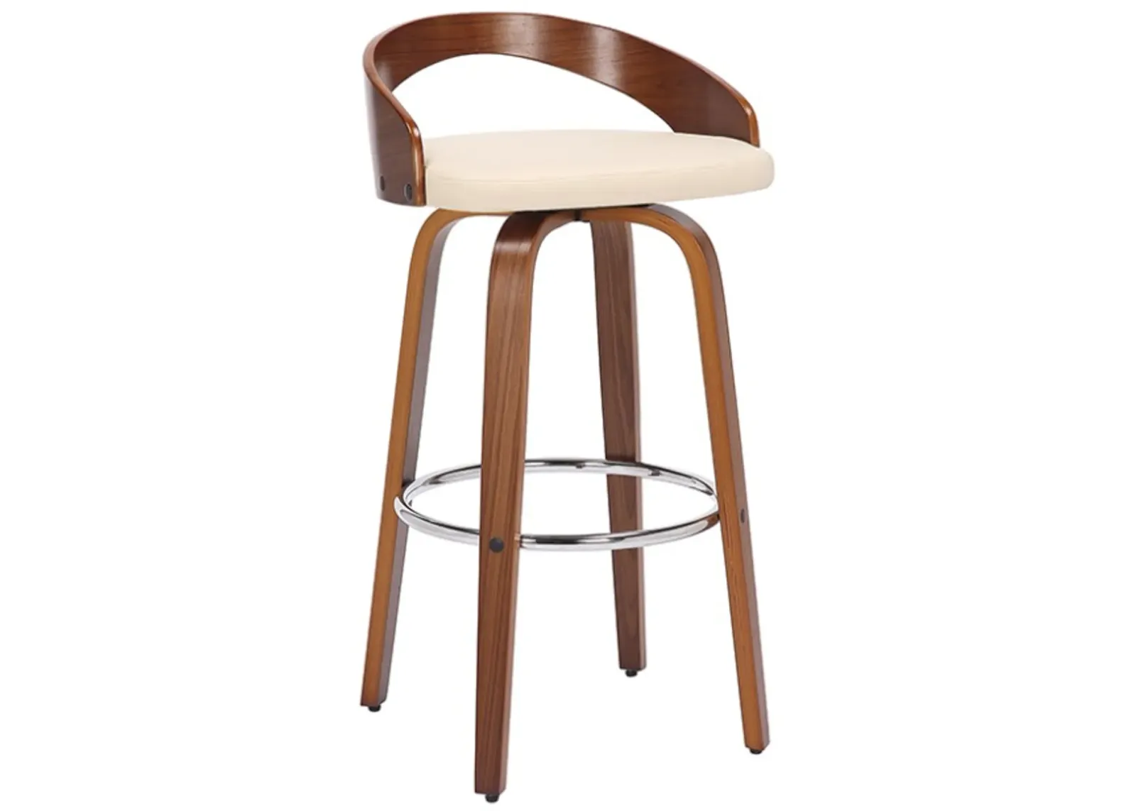 Armen Living Sonia Cream 26" Counter Stool