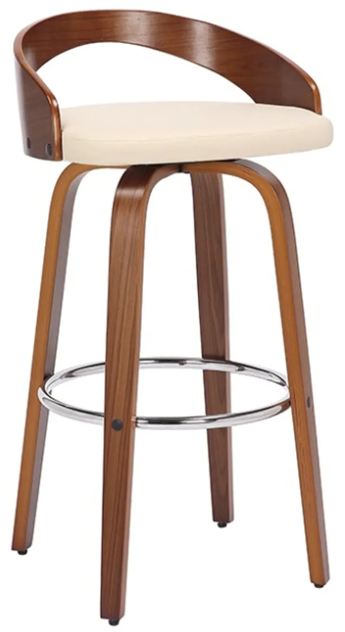 Armen Living Sonia Cream 30" Bar Stool