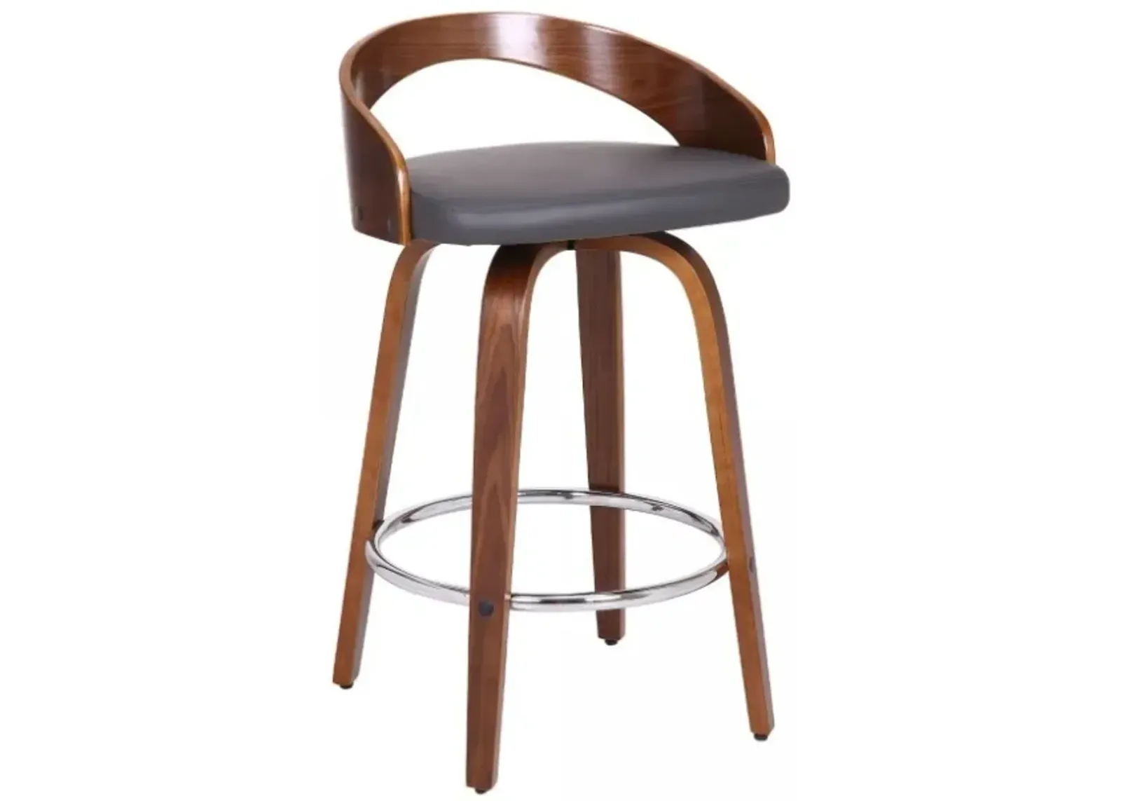 Armen Living Sonia Gray 26" Counter Stool