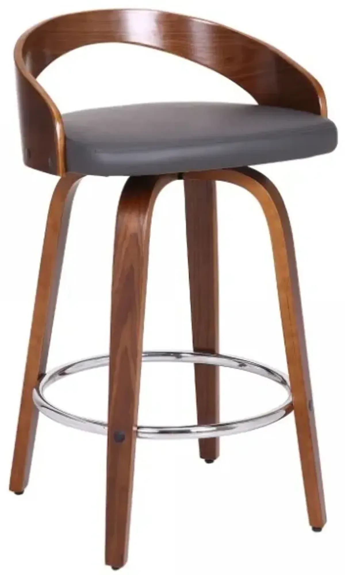 Armen Living Sonia Gray 26" Counter Stool