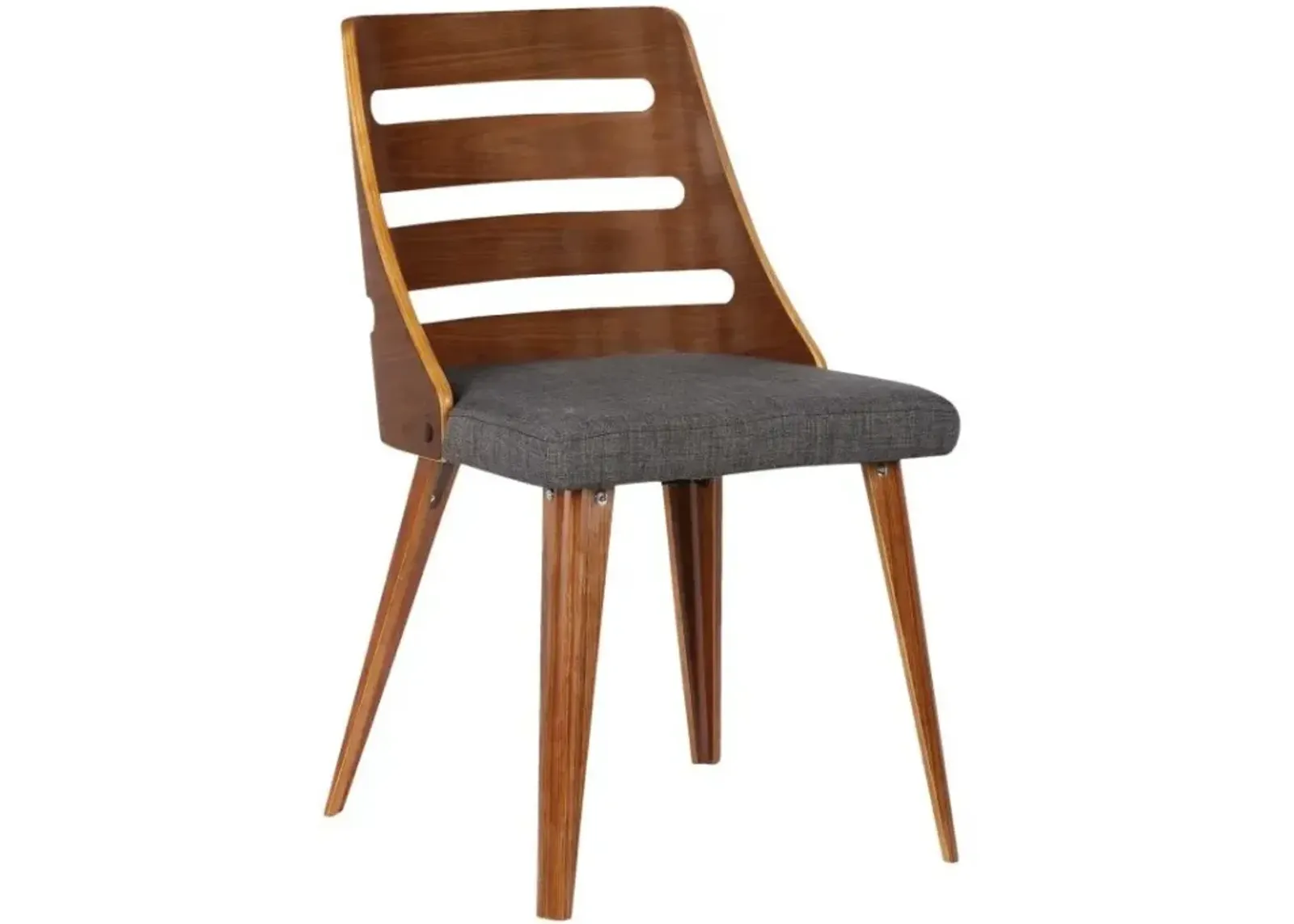 Armen Living Storm Charcoal Dining Chair