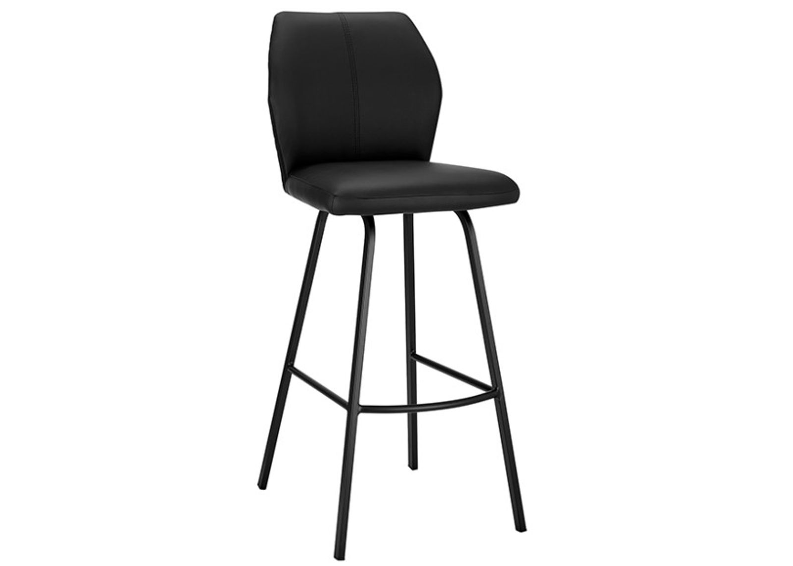 Armen Living Tandy Black 26" Counter Stool