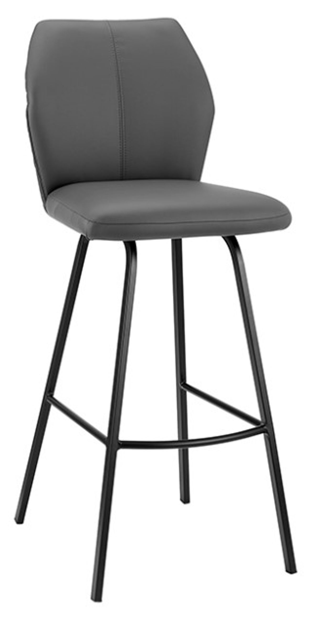 Armen Living Tandy Gray 30" Bar Stool