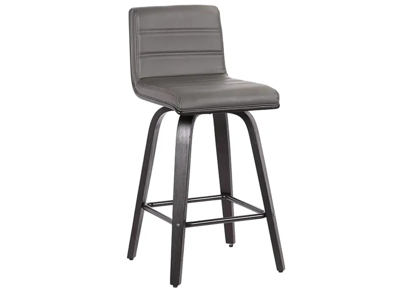 Armen Living Vienna Gray 26" Counter Stool