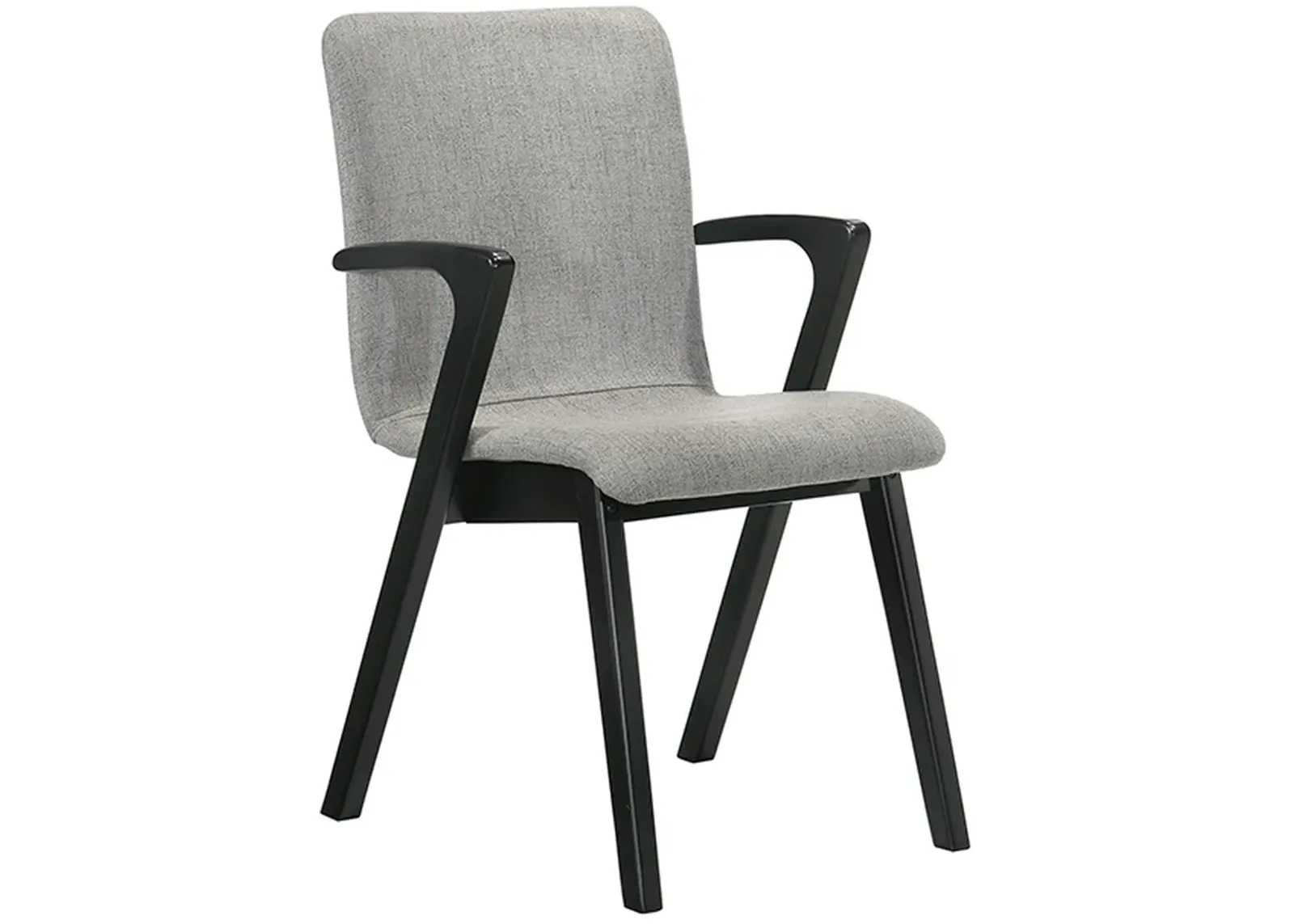 Armen Living Varde Black Dining Accent Chair