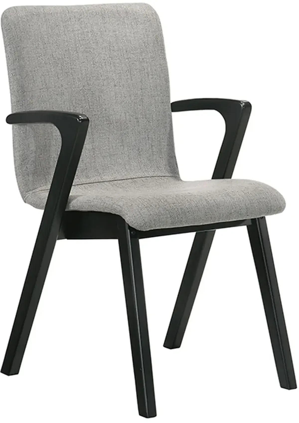 Armen Living Varde Black Dining Accent Chair