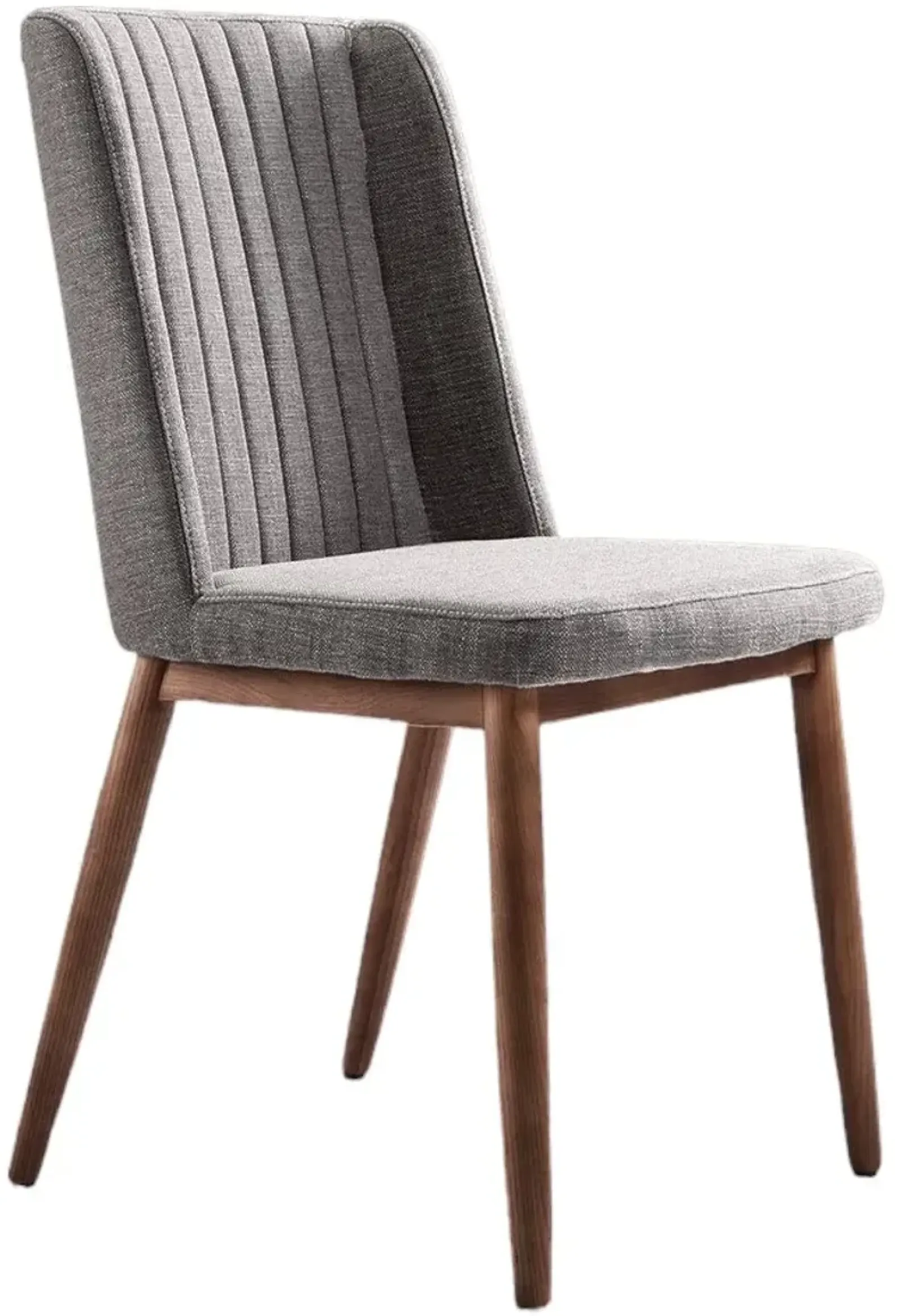 Armen Living Wade 2-Piece Gray Dining Chairs