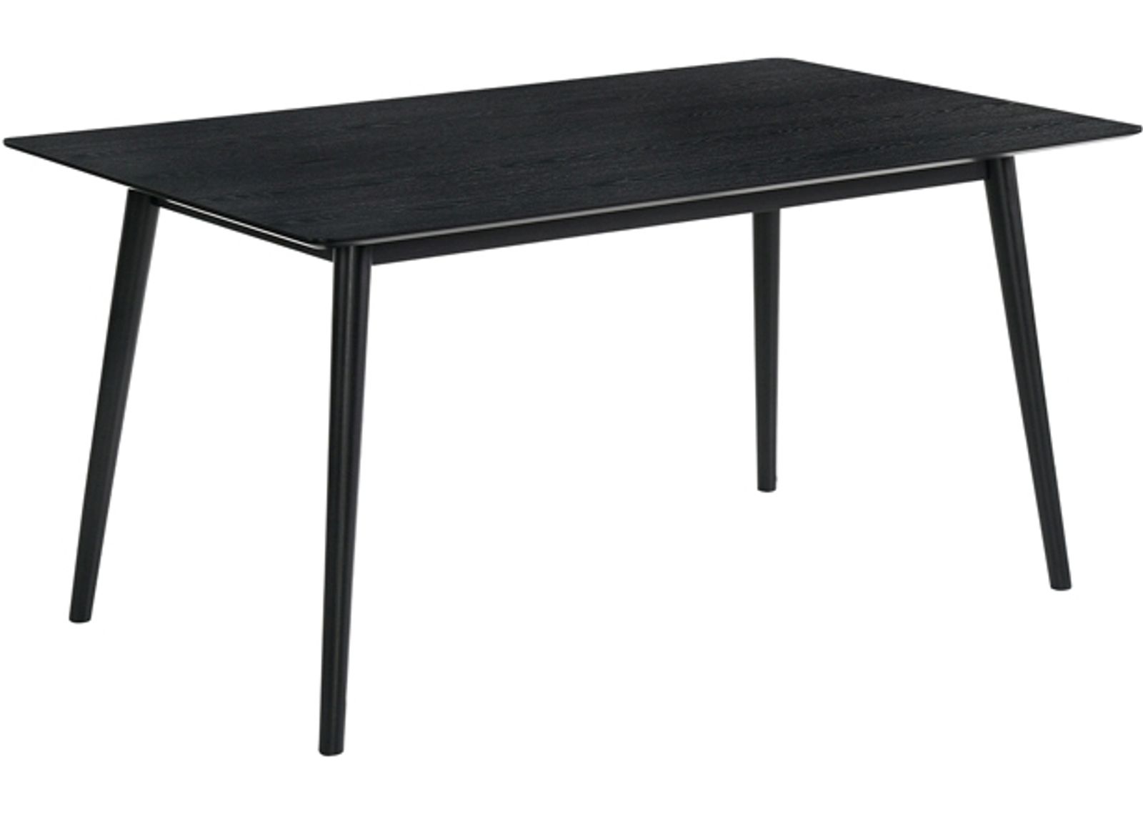 Armen Living Westmont Black Rectangular Dining Table